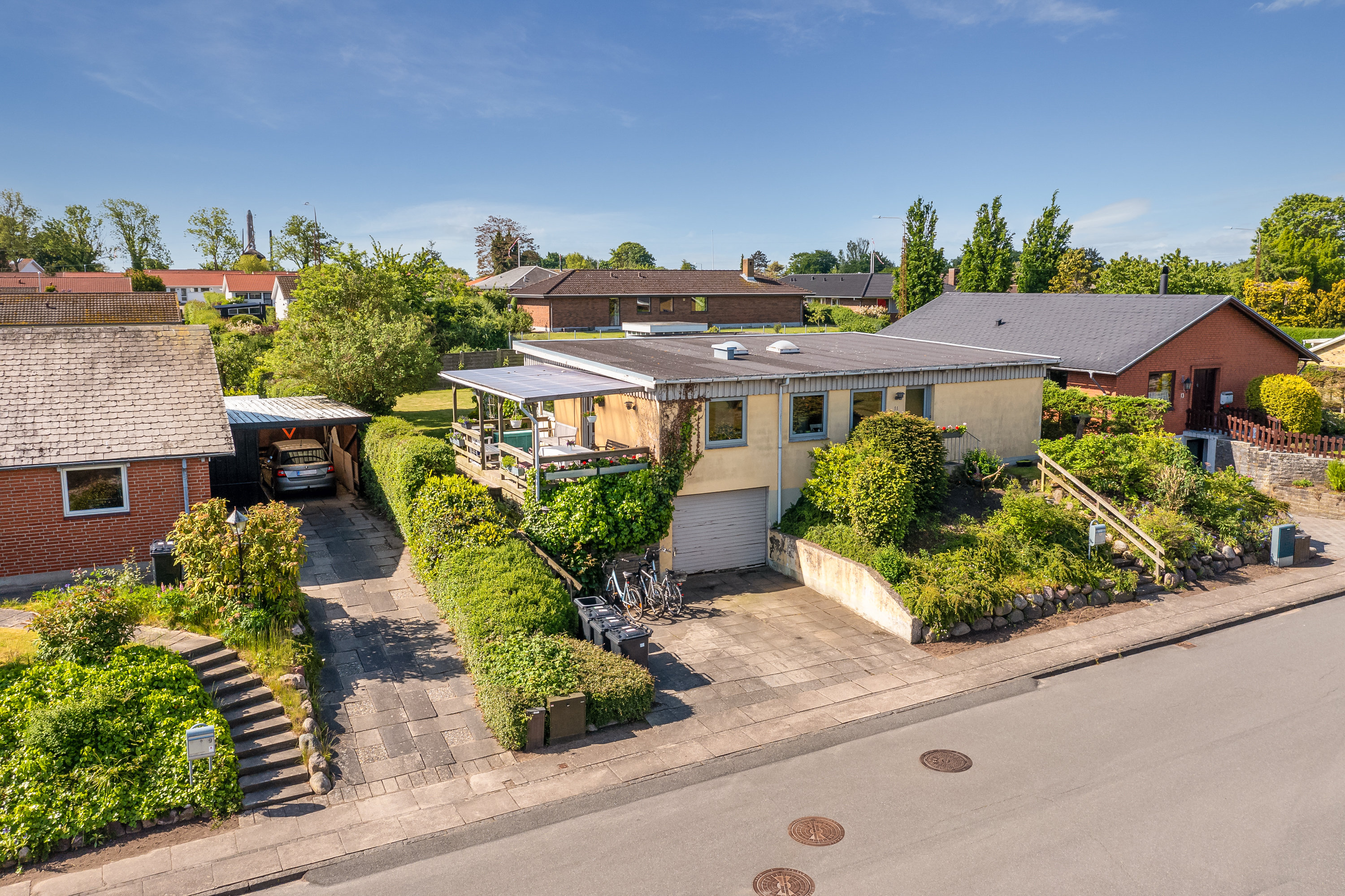 Villa: Facade på Præstegyden 11, 5300 Kerteminde