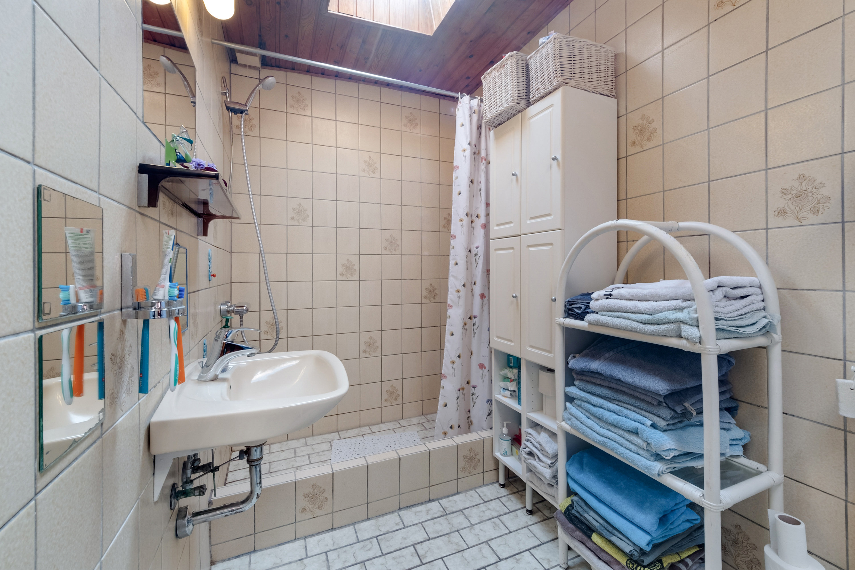 Fremhævet badeværelse billede i fuldskærmstilstand. Billede af Præstegyden 11, 5300 Kerteminde