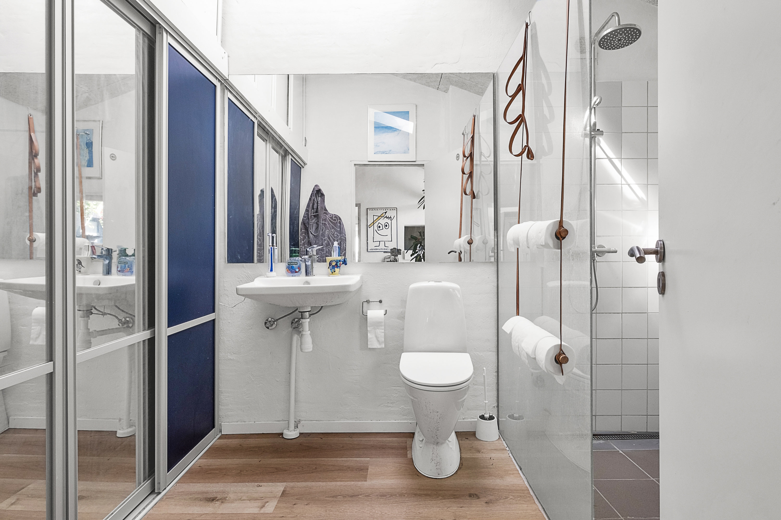 Fremhævet badeværelse billede i fuldskærmstilstand. Billede af Strandvangsvej 116, 8250 Egå