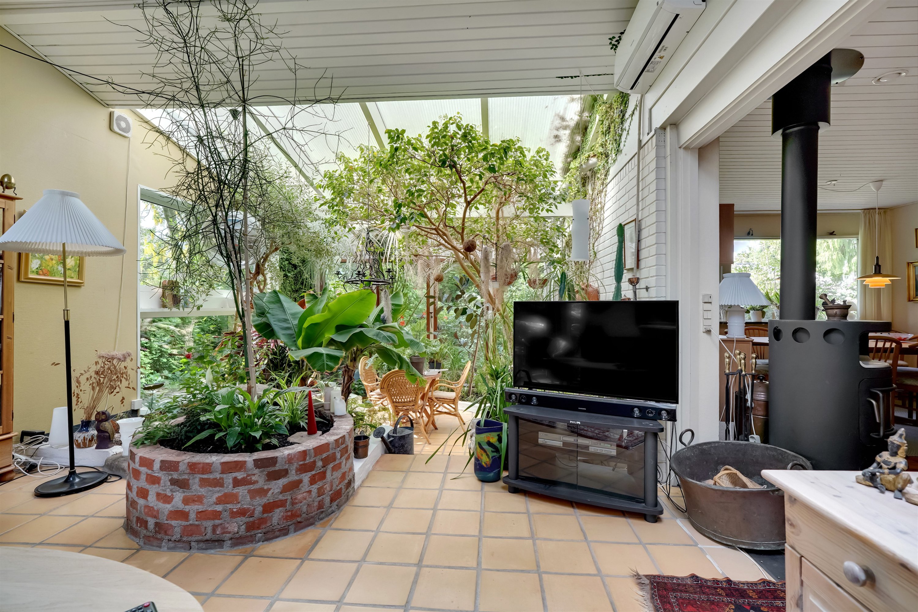 Fremhævet stue billede i fuldskærmstilstand. Billede af Bogfinkevej 25, 7190 Billund