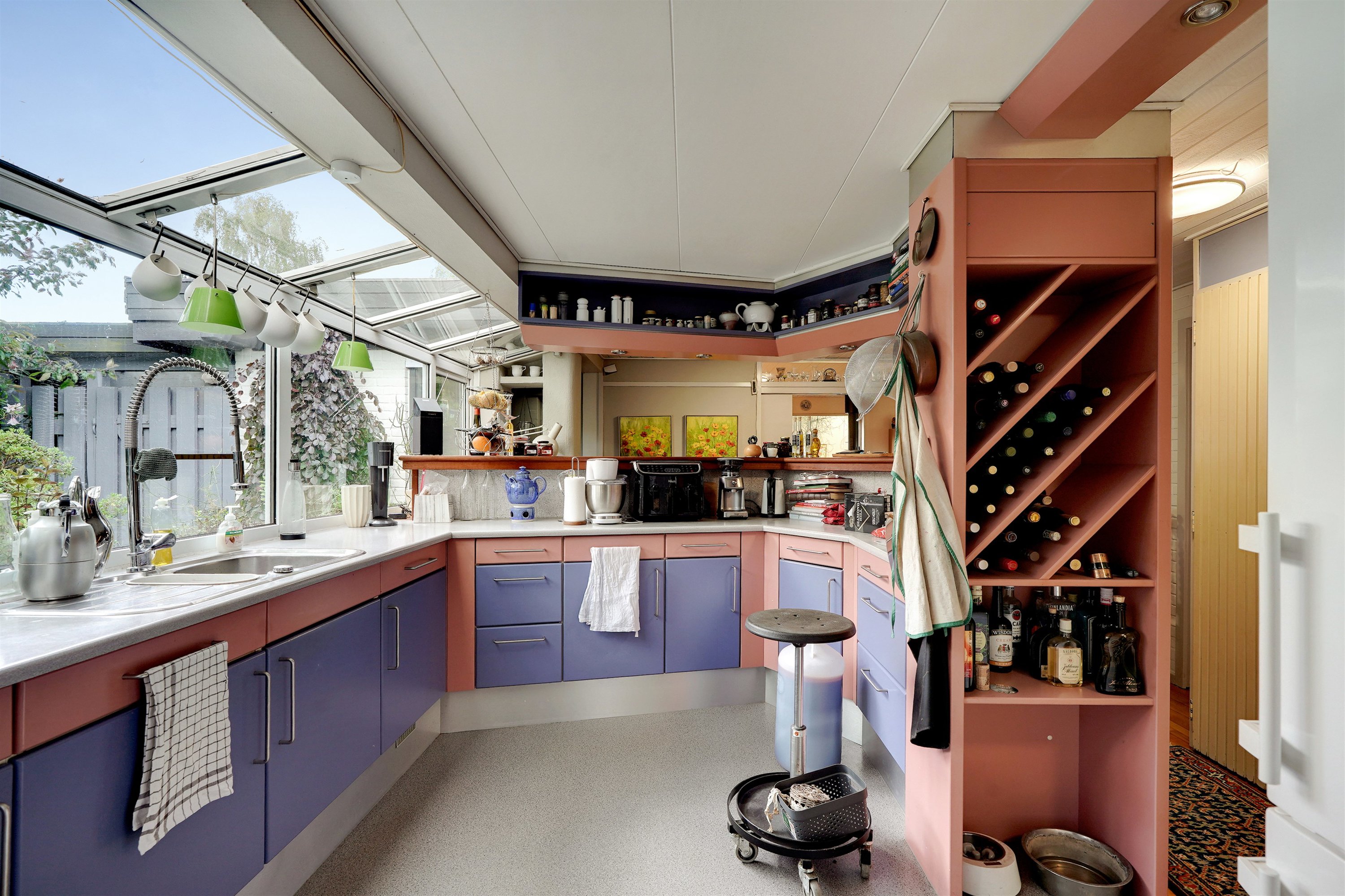 Fremhævet køkken alrum billede i fuldskærmstilstand. Billede af Bogfinkevej 25, 7190 Billund