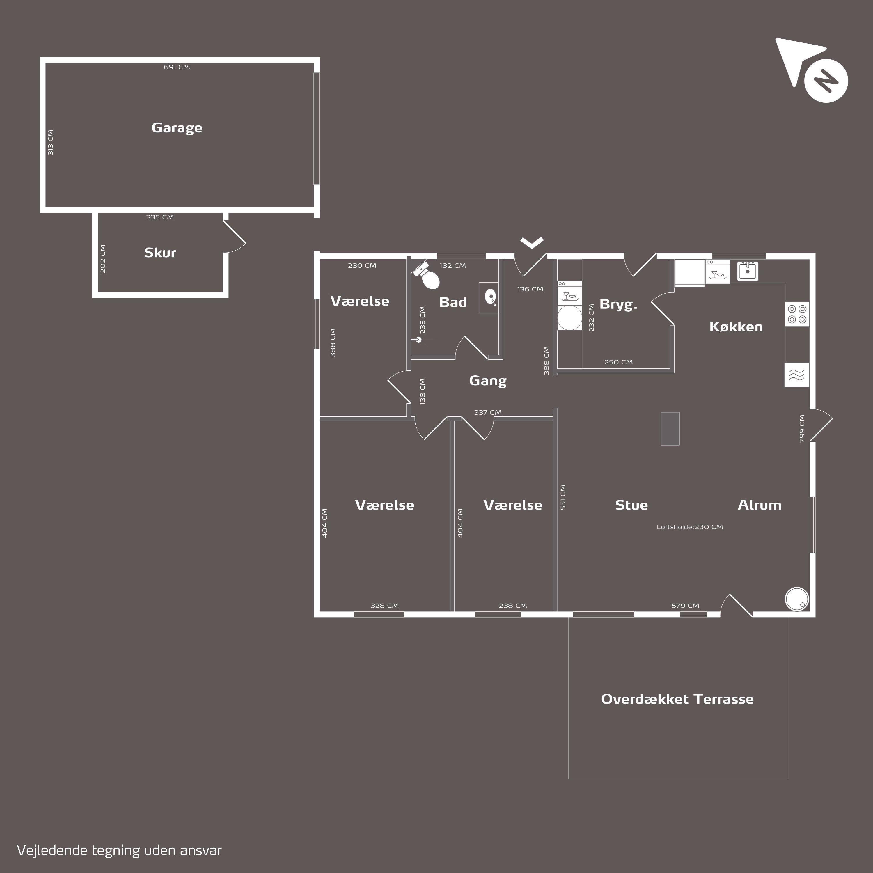 Plantegninger billede af Lykkenssædevej 10, Højrup, 5750 Ringe