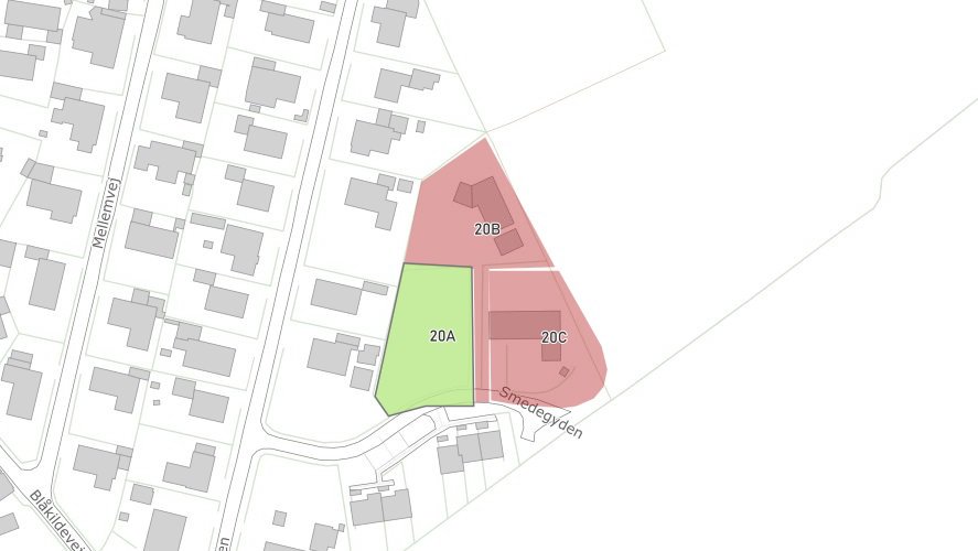 Helårsgrund på Smedegyden 20A, Vantinge, 5750 Ringe