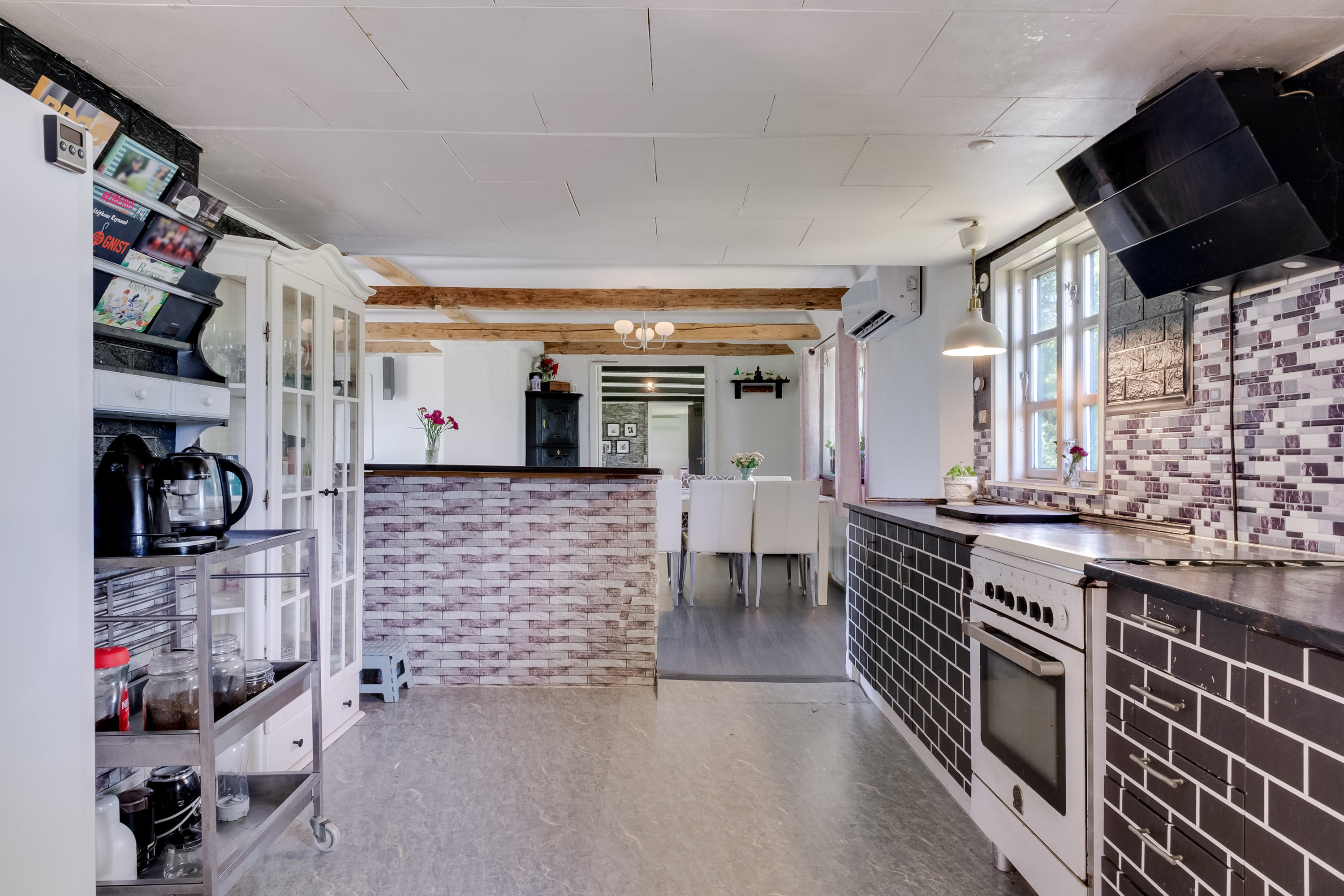 Fremhævet køkken billede i fuldskærmstilstand. Billede af Juelsbergvej 4, Juelsberg, 5800 Nyborg