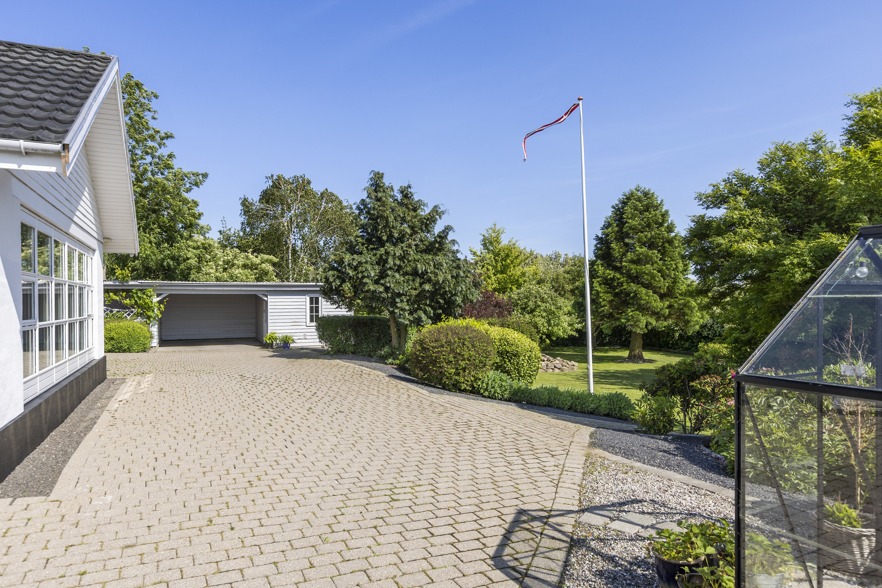 Fremhævet indkørsel billede i fuldskærmstilstand. Billede af Smøgen 10, Sørbymagle, 4200 Slagelse