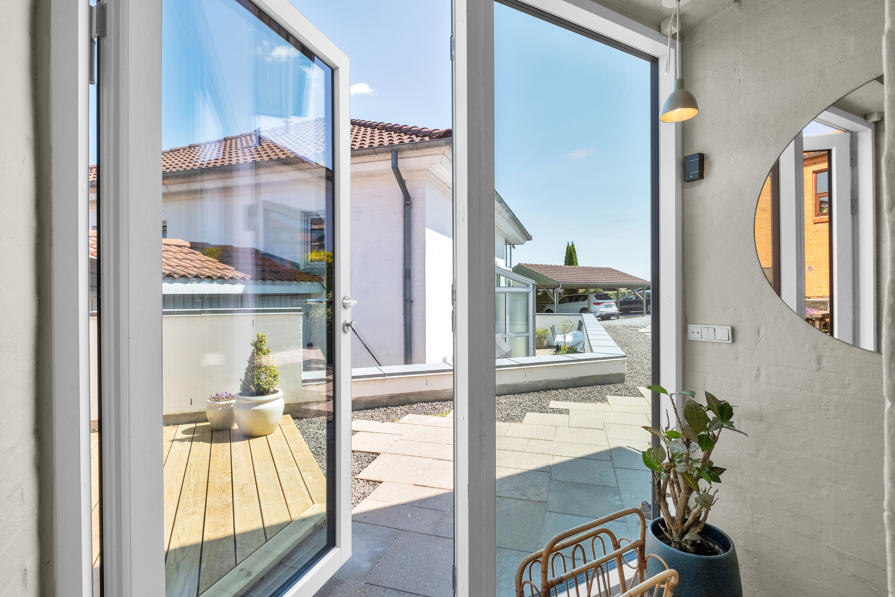 Fremhævet entré billede i fuldskærmstilstand. Billede af Solvænget 1B, Løgten, 8541 Skødstrup