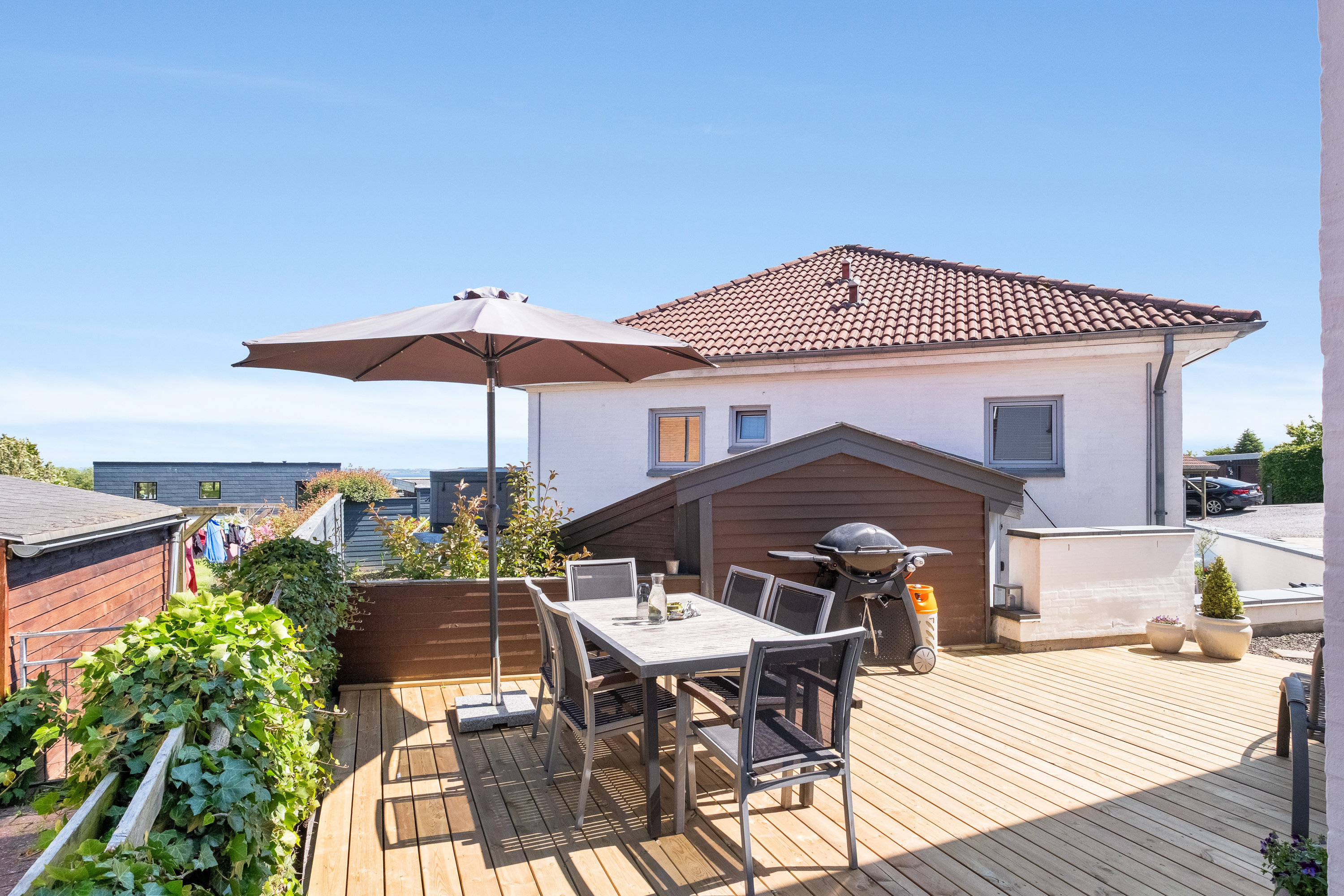 Miniaturebillede 1: terrasse. Billede af Solvænget 1B, Løgten, 8541 Skødstrup