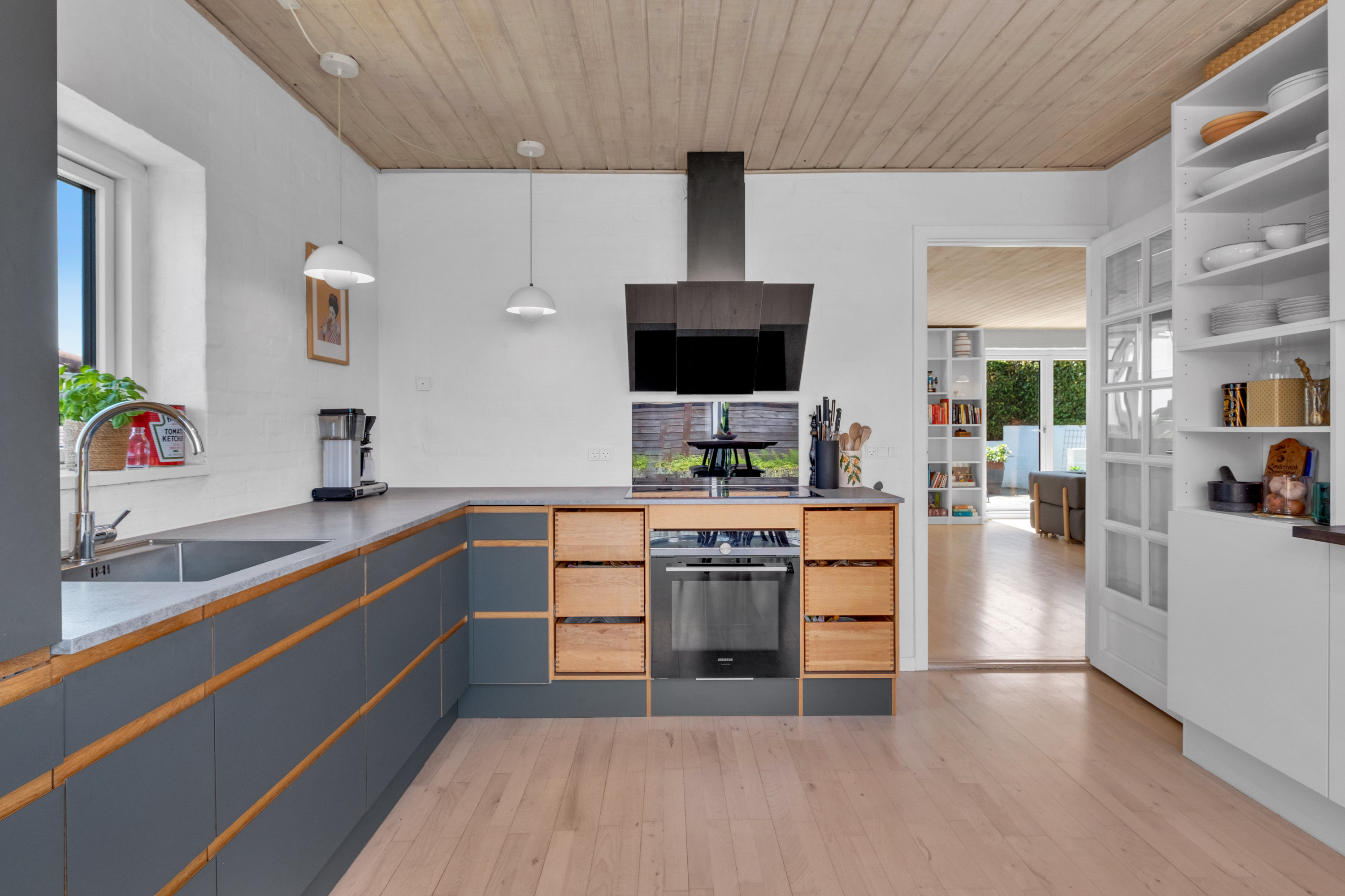 Fremhævet køkken billede i fuldskærmstilstand. Billede af Solvænget 1B, Løgten, 8541 Skødstrup