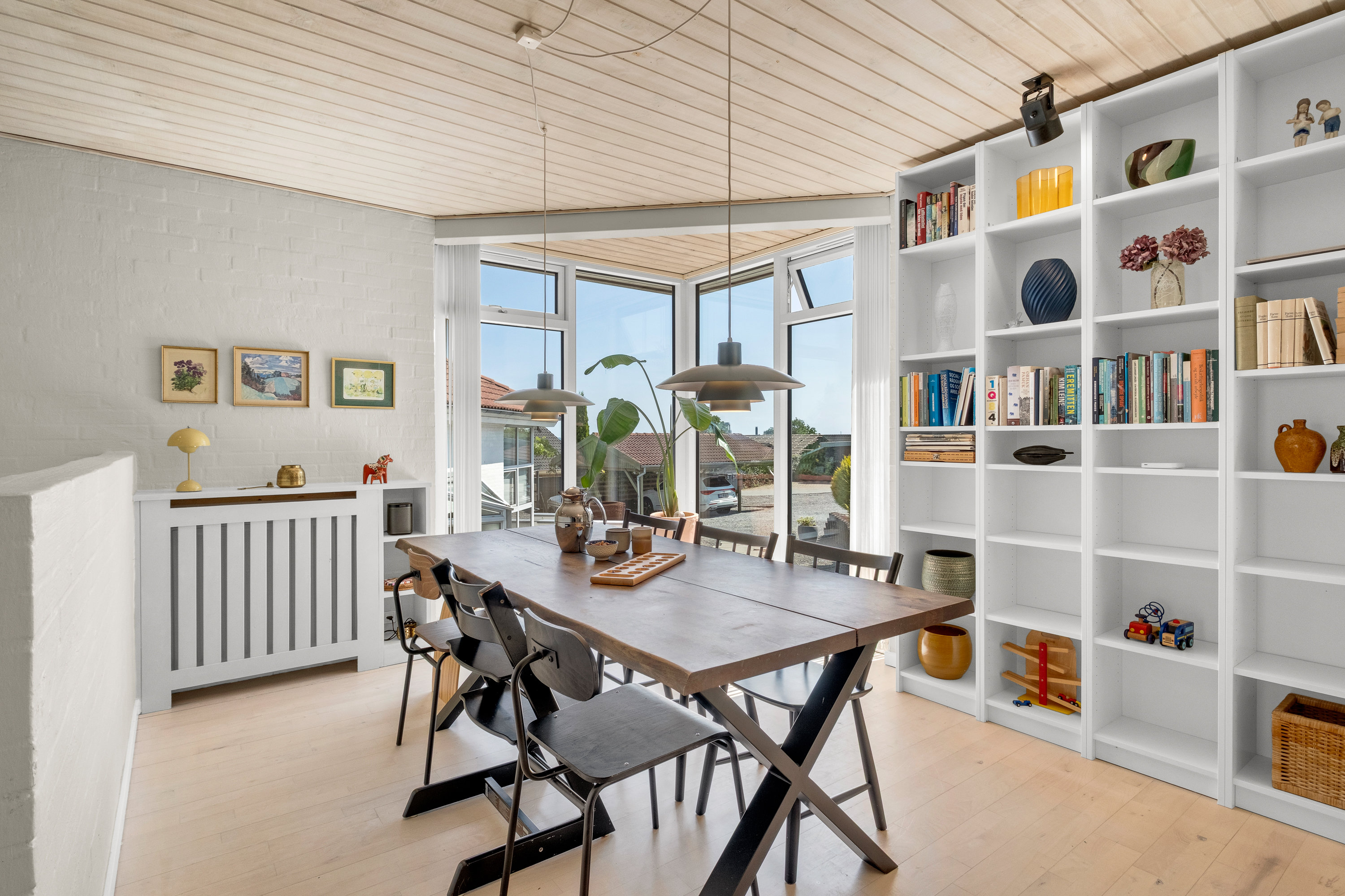 Fremhævet stue billede i fuldskærmstilstand. Billede af Solvænget 1B, Løgten, 8541 Skødstrup