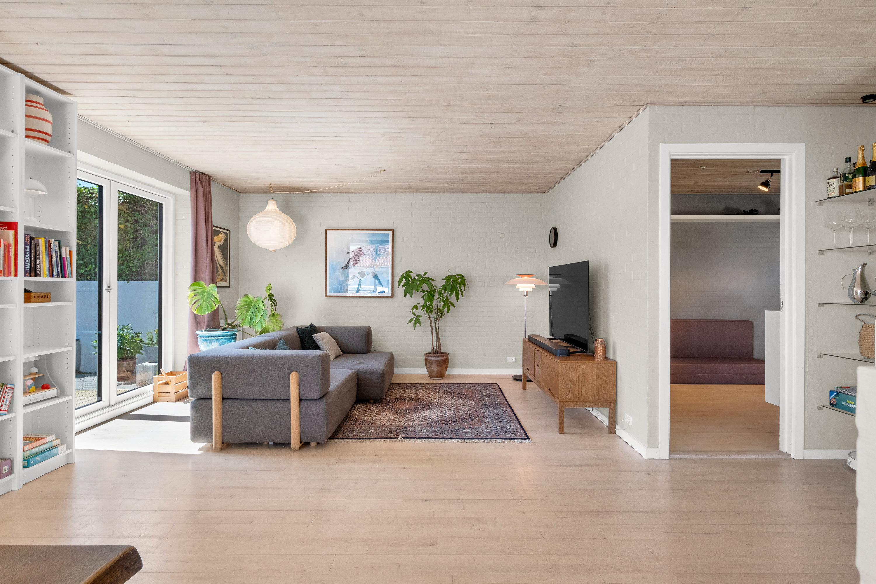 Fremhævet stue billede i fuldskærmstilstand. Billede af Solvænget 1B, Løgten, 8541 Skødstrup