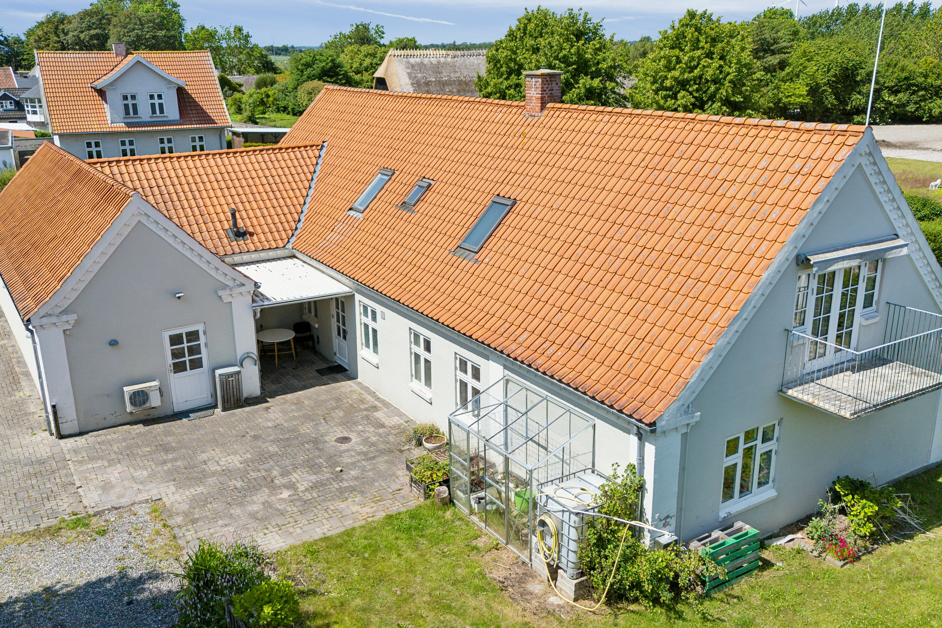 Fremhævet luftfoto billede i fuldskærmstilstand. Billede af Dræbyvej 2, 5330 Munkebo