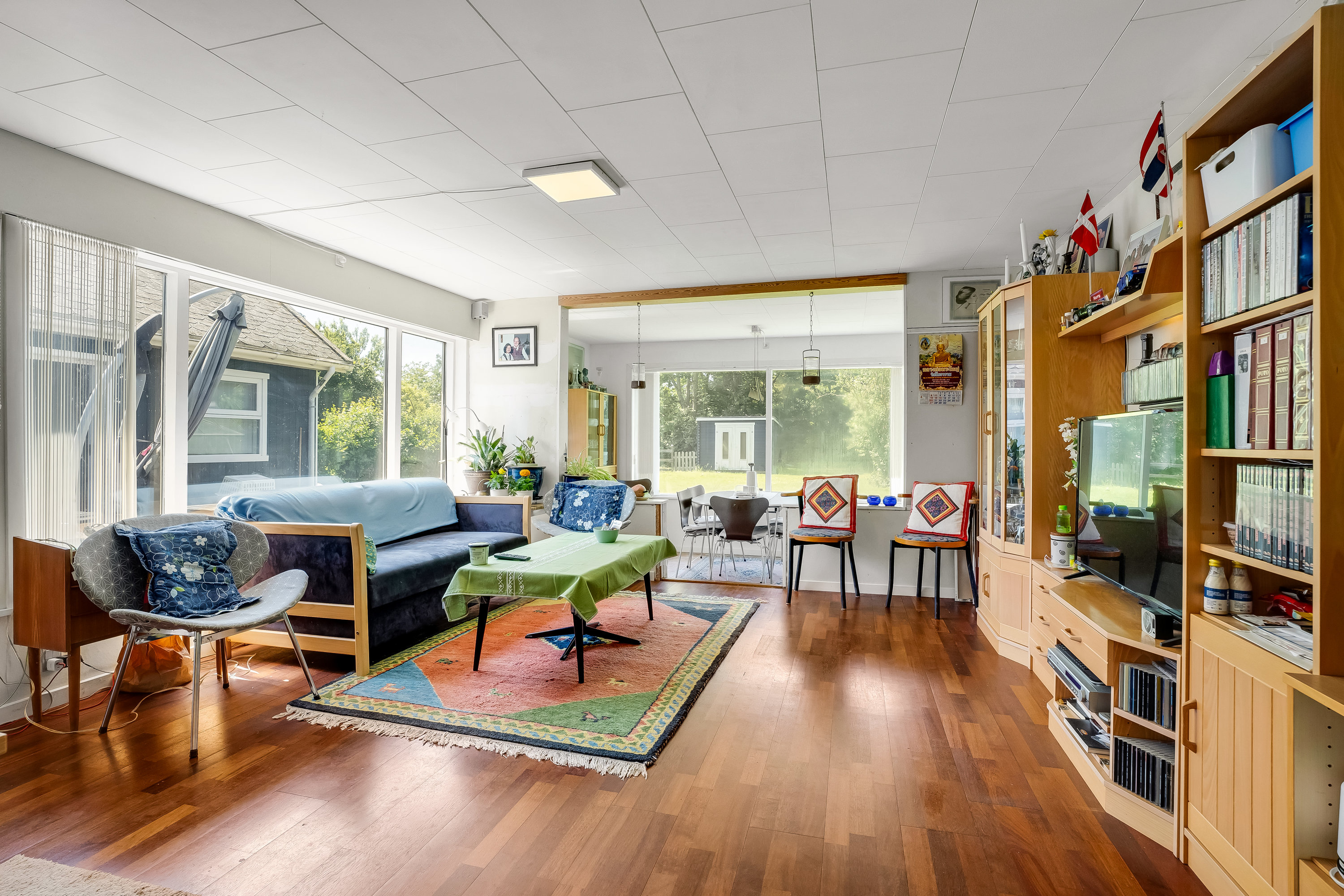 Fremhævet stue billede i fuldskærmstilstand. Billede af Rosenvangen 7, Vesternæs, 4900 Nakskov