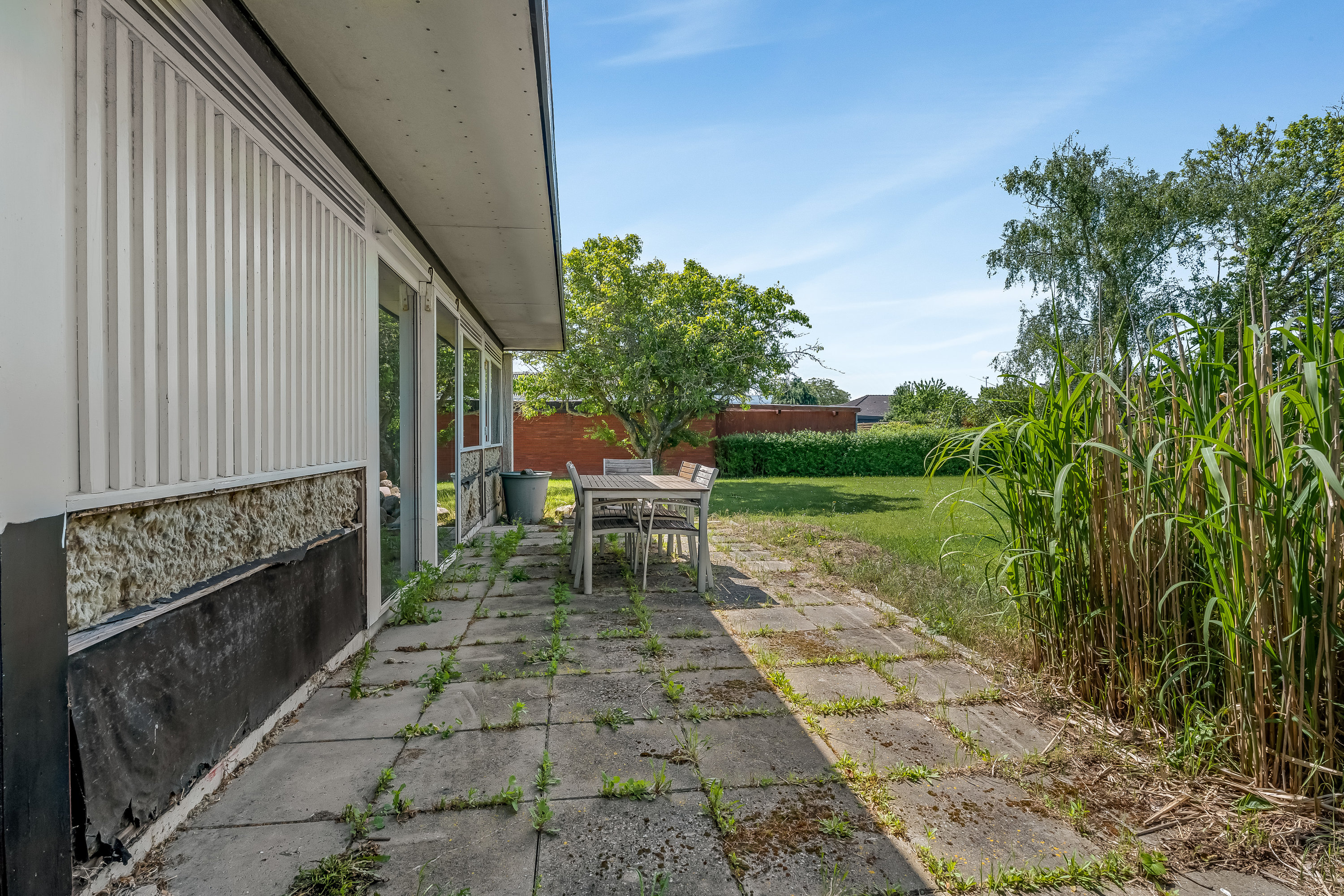 Fremhævet terrasse billede i fuldskærmstilstand. Billede af Nymarksvej 29, 4900 Nakskov