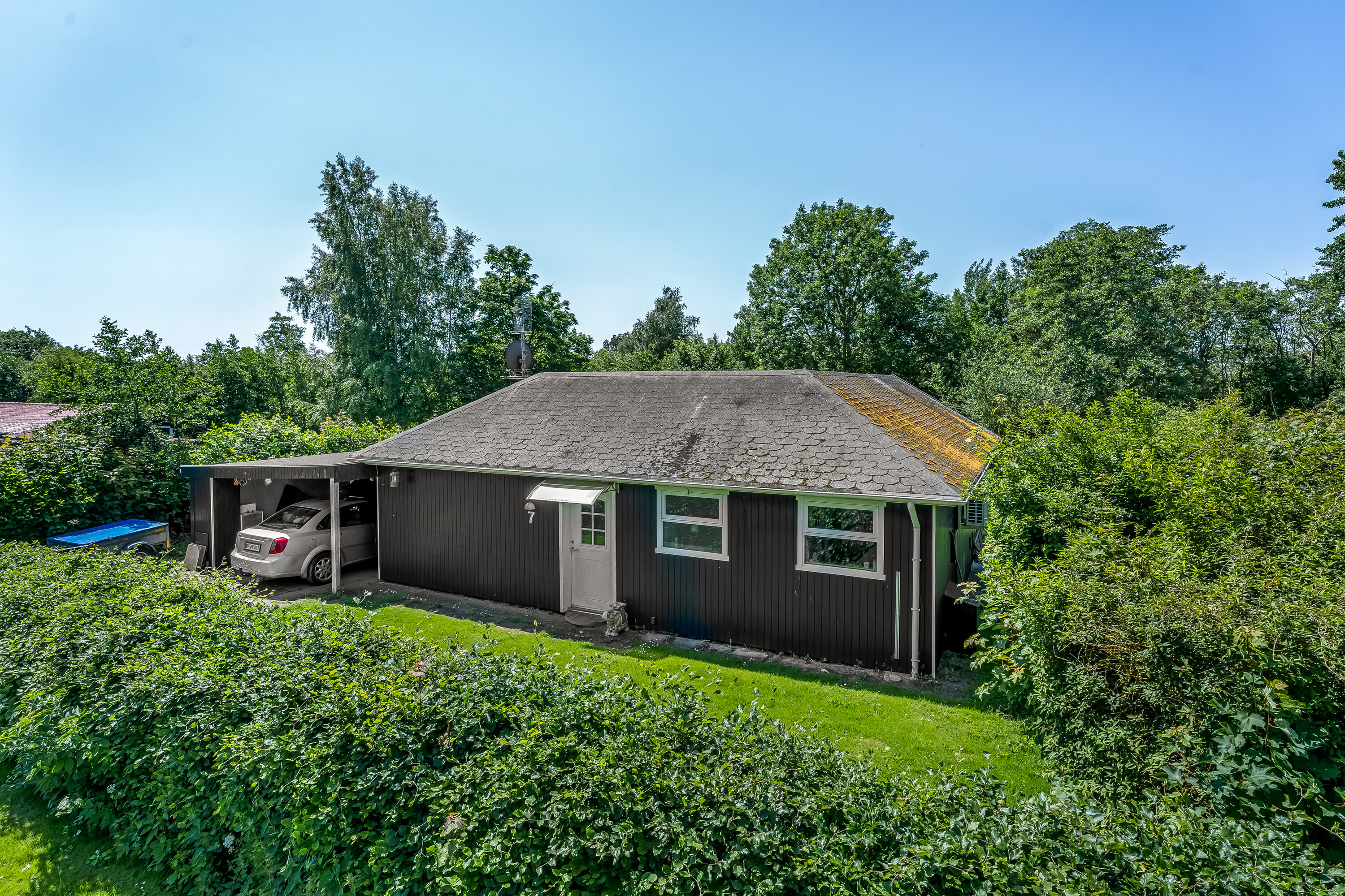 Fremhævet mastefoto billede i fuldskærmstilstand. Billede af Rosenvangen 7, Vesternæs, 4900 Nakskov