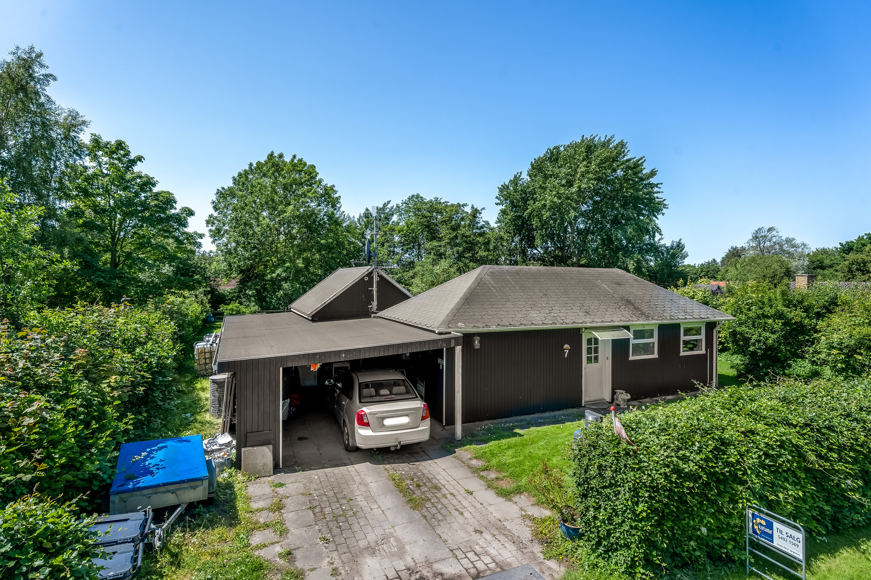 Fremhævet mastefoto billede i fuldskærmstilstand. Billede af Rosenvangen 7, Vesternæs, 4900 Nakskov