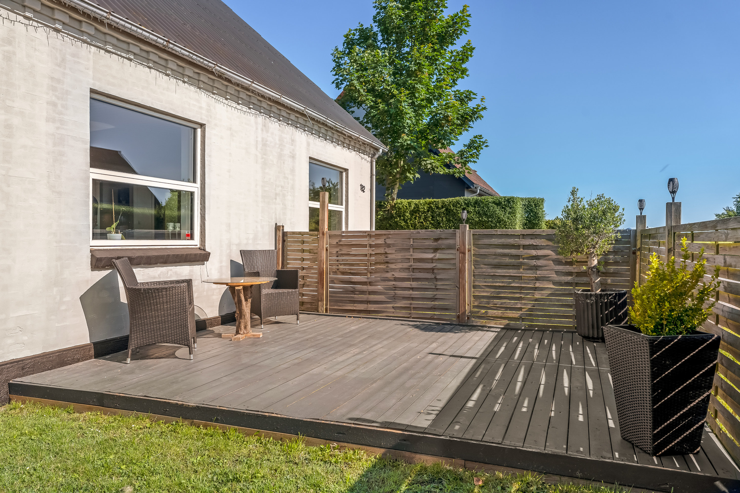 Fremhævet terrasse billede i fuldskærmstilstand. Billede af Nakskovvej 182, V Karleby, 4900 Nakskov