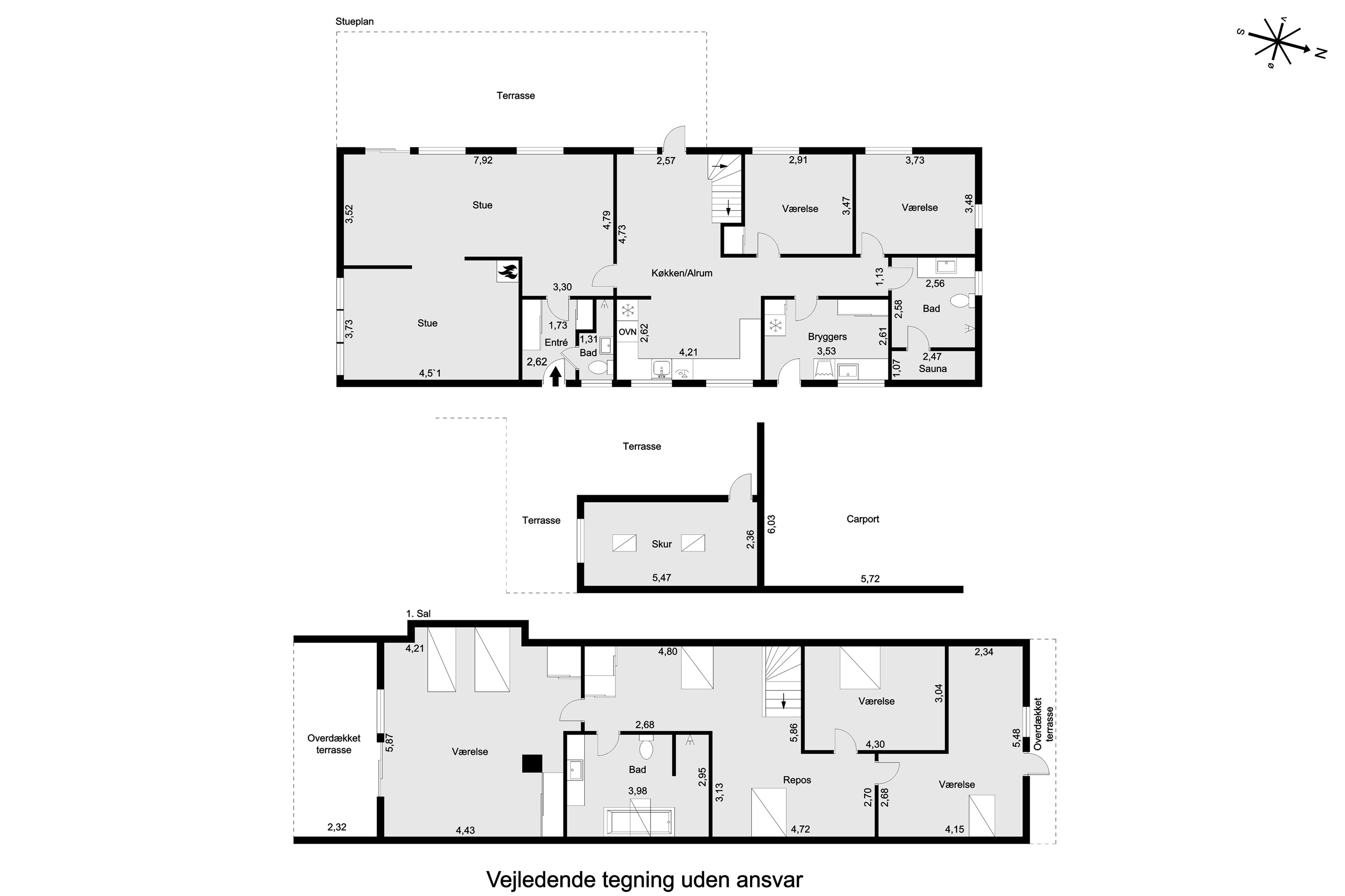 Plantegninger billede af Rønnehaven 30, 8520 Lystrup