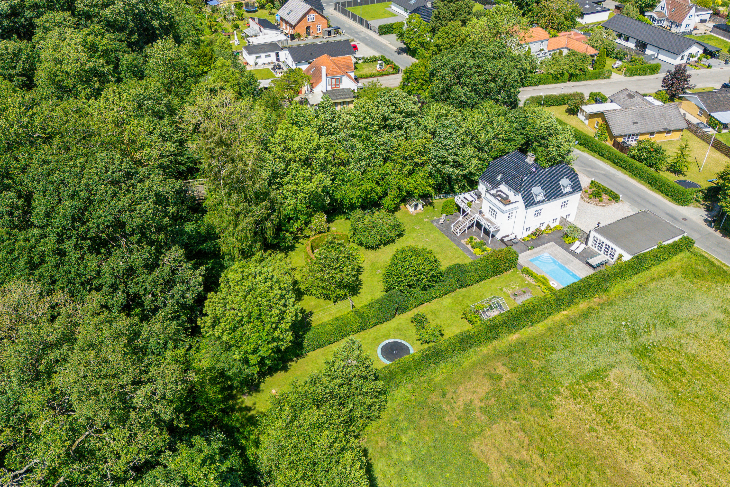 Miniaturebillede 1: luftfoto. Billede af Agedrupvej 9, Agedrup, 5320 Agedrup