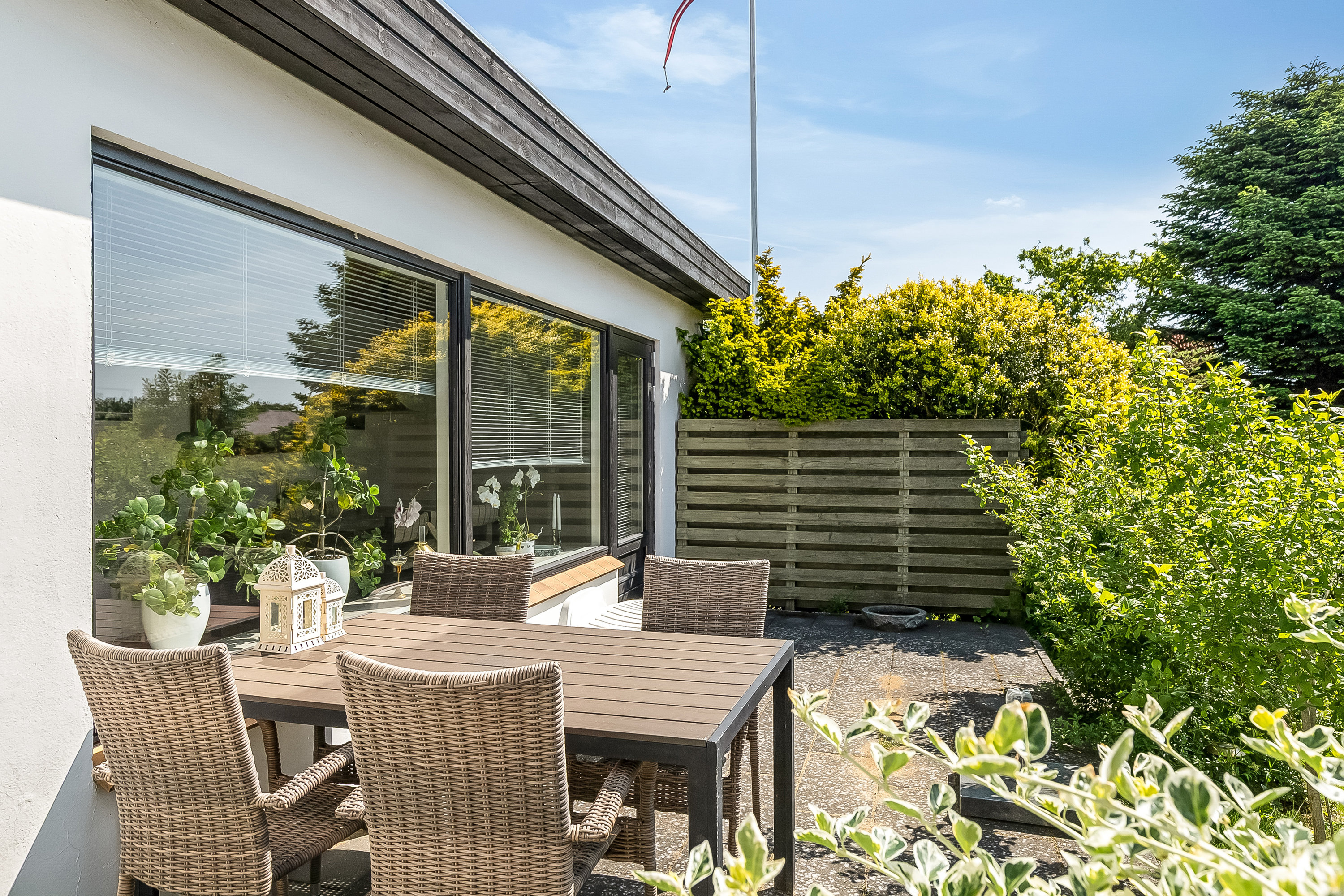 Miniaturebillede 2: terrasse. Billede af Sanddalvej 13, Sanddal, 7000 Fredericia