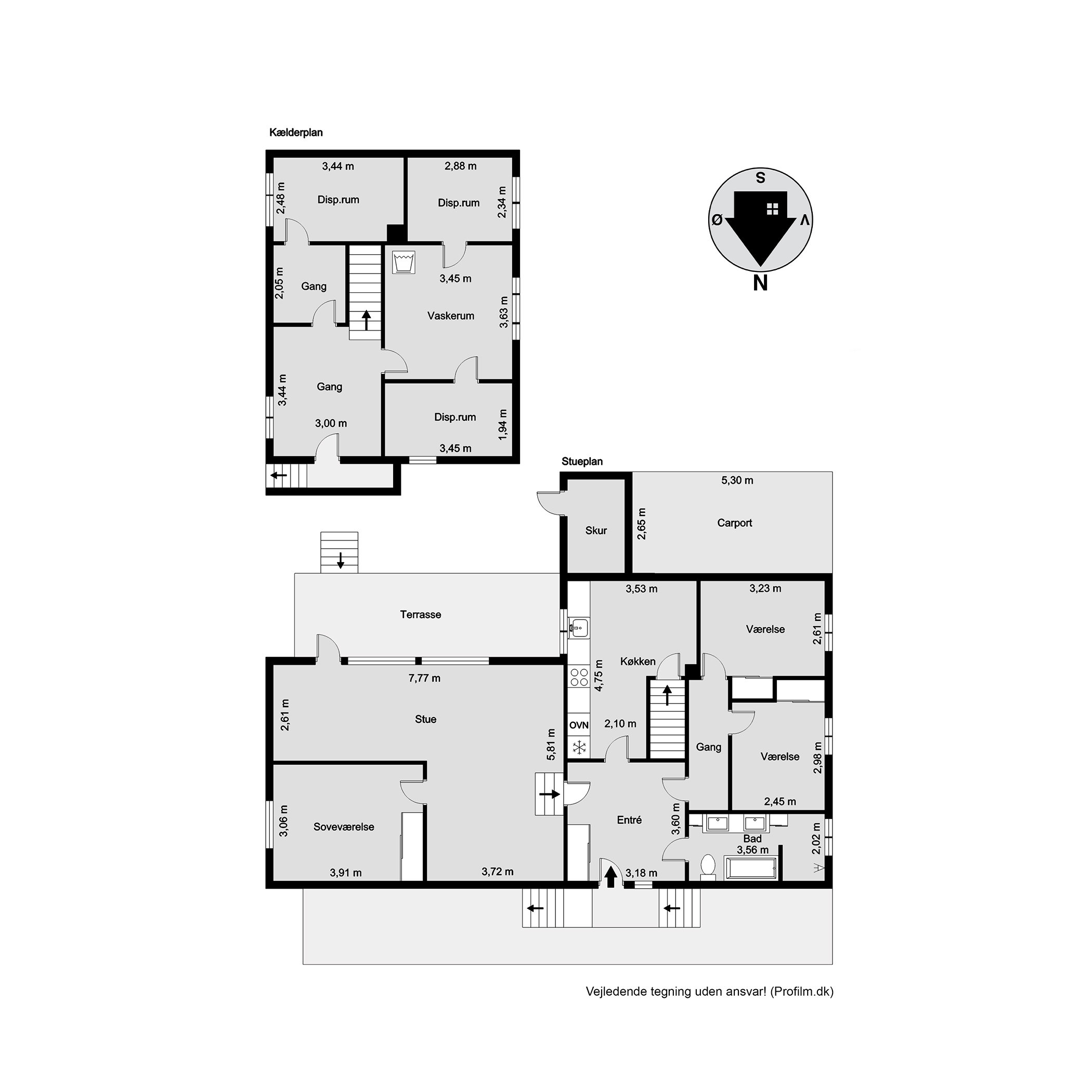 Plantegninger billede af Sanddalvej 13, Sanddal, 7000 Fredericia