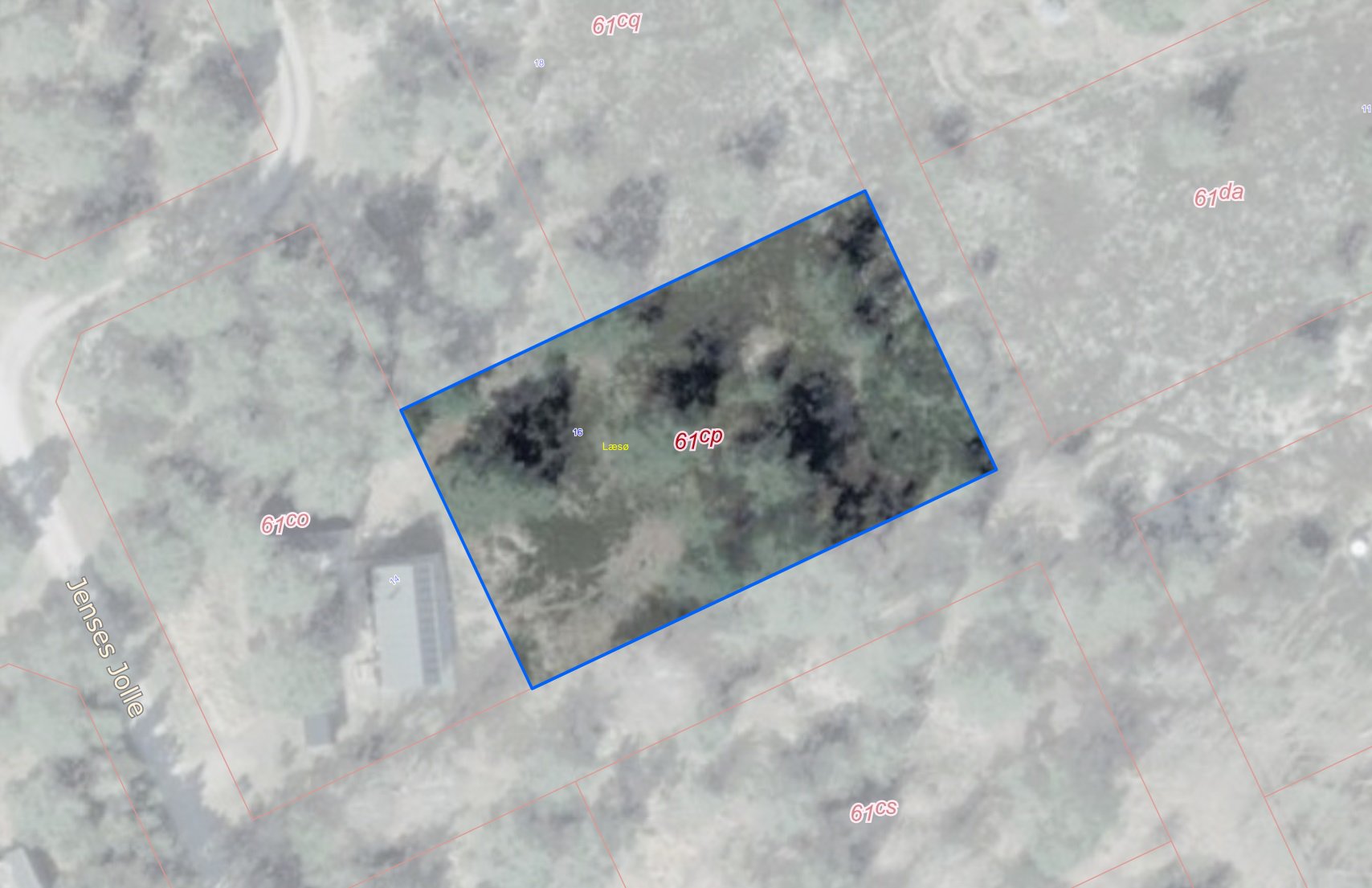 Fremhævet  billede i fuldskærmstilstand. Billede af Jenses Jolle 14, Nordmarken, 9940 Læsø