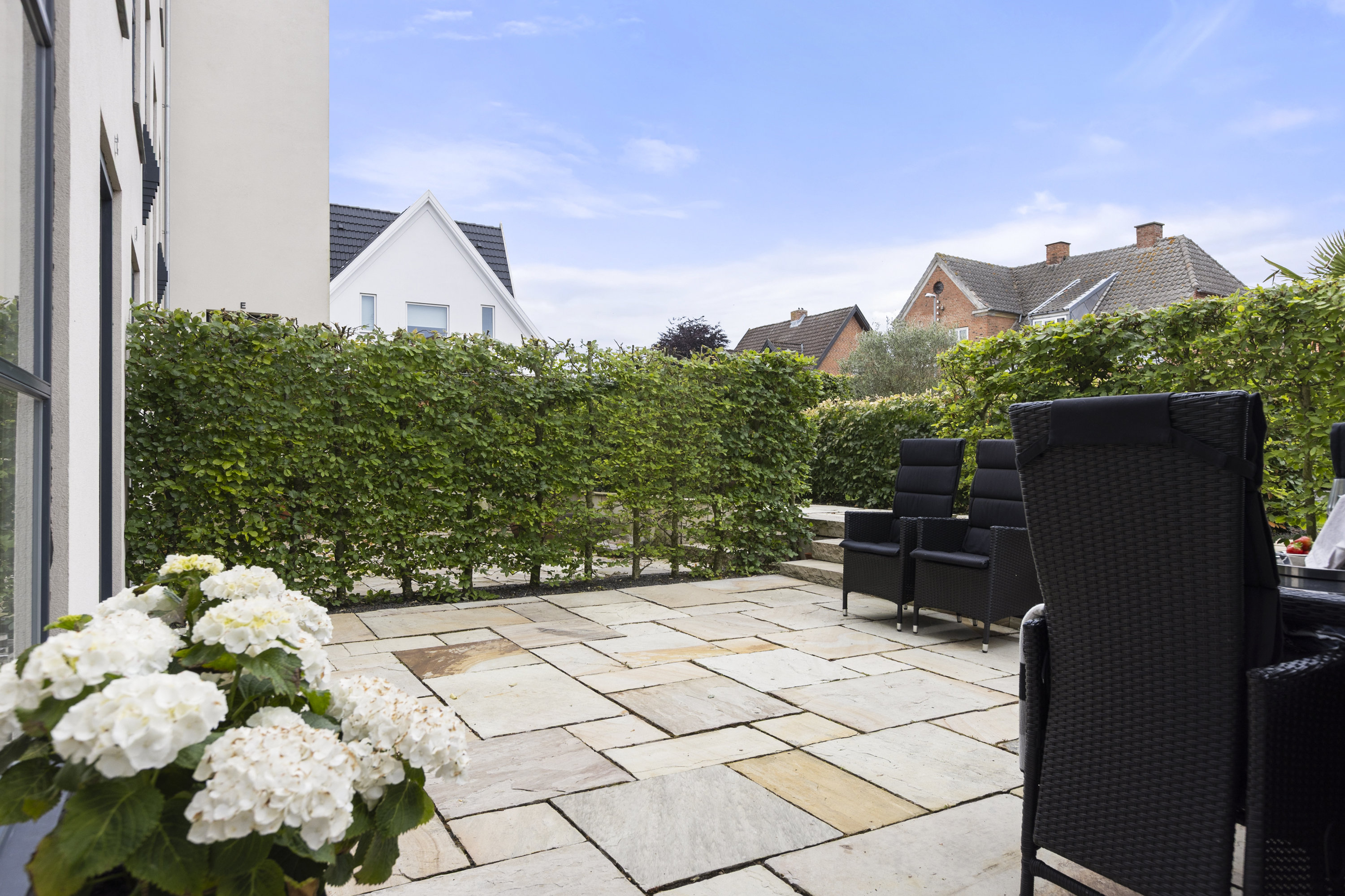 Fremhævet terrasse billede i fuldskærmstilstand. Billede af Oehlenschlægersgade 15C, 4200 Slagelse