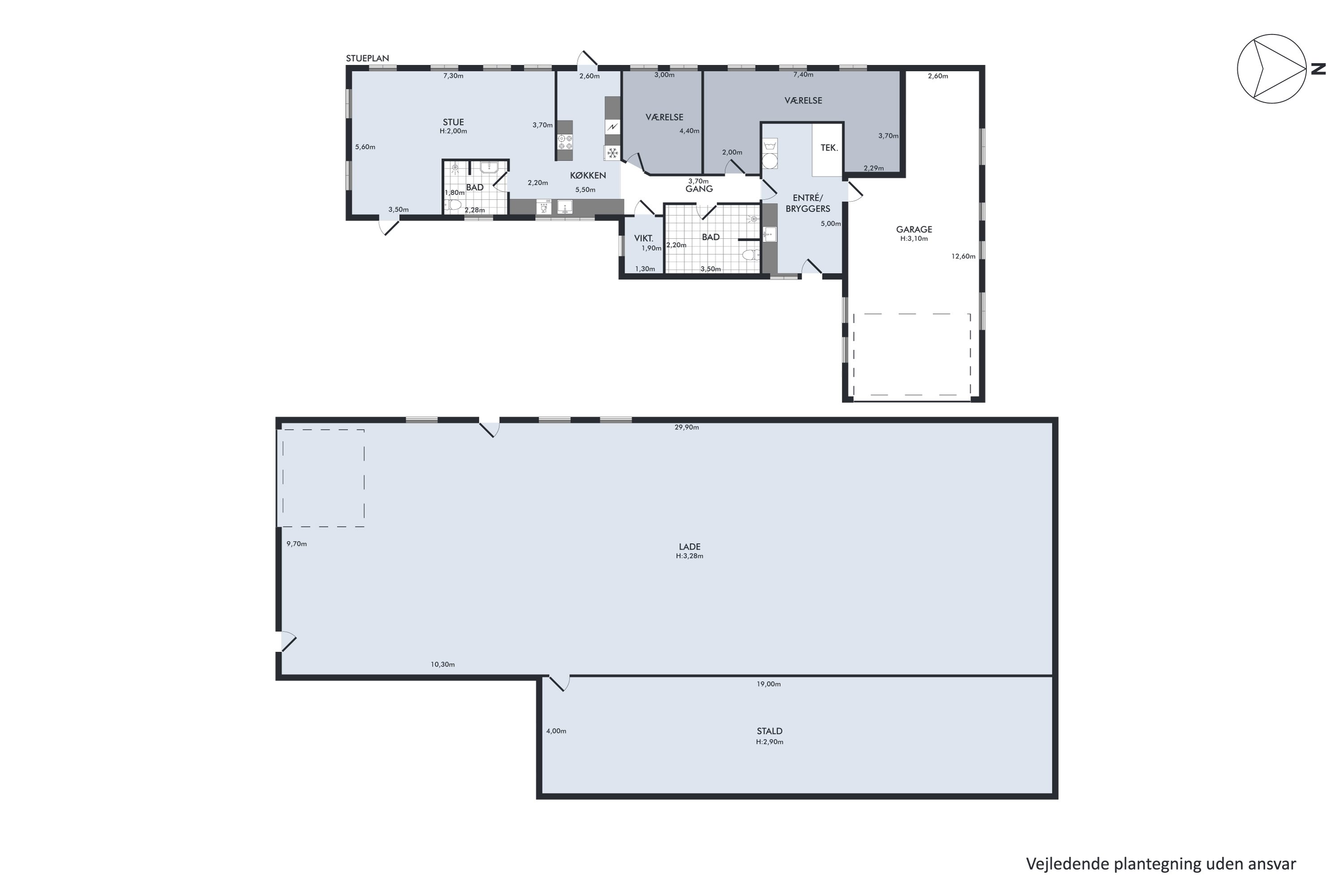 Plantegninger billede af Tørkerivej 7, Byrum, 9940 Læsø