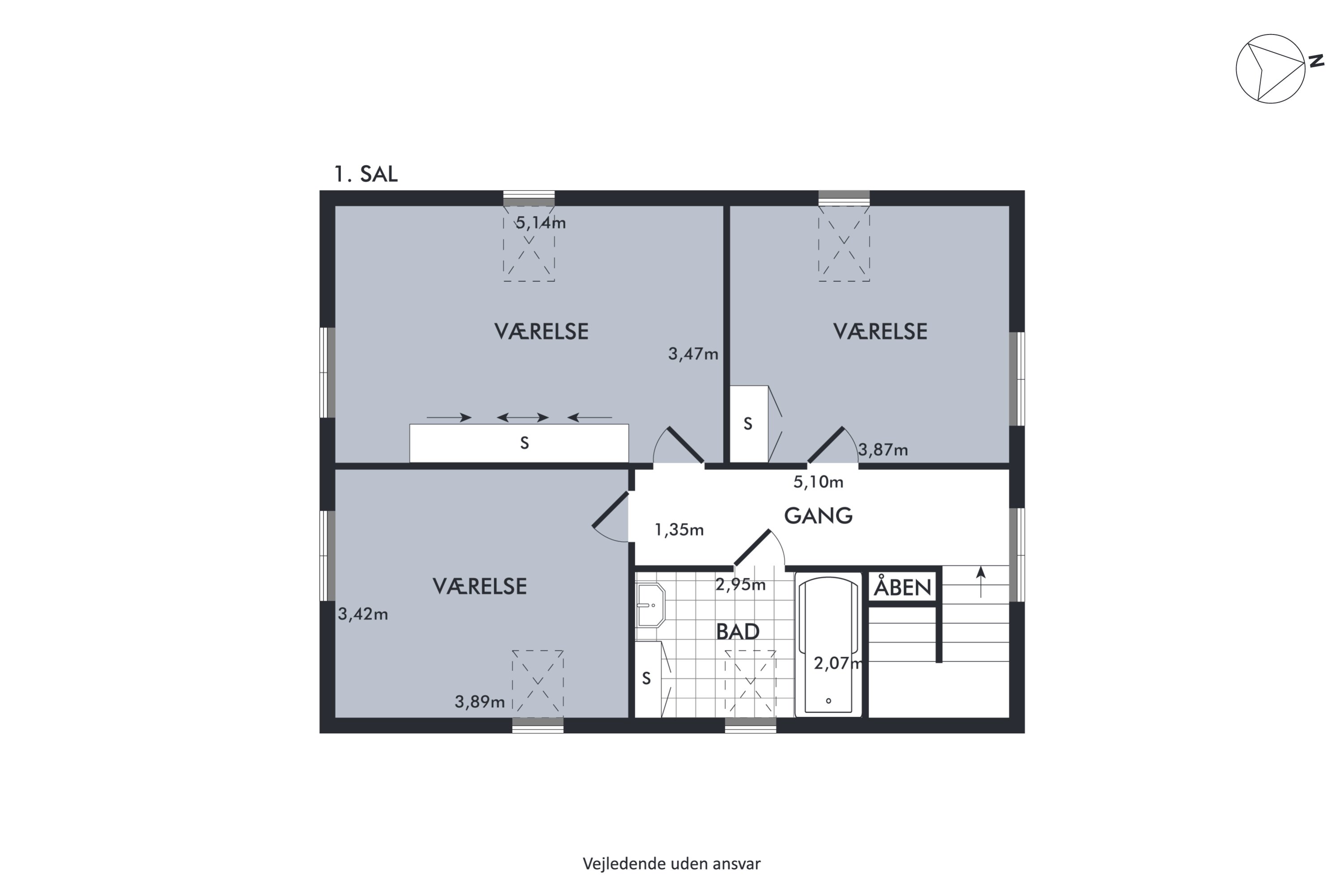 Plantegninger billede af Dyrehegnet 15, 6300 Gråsten