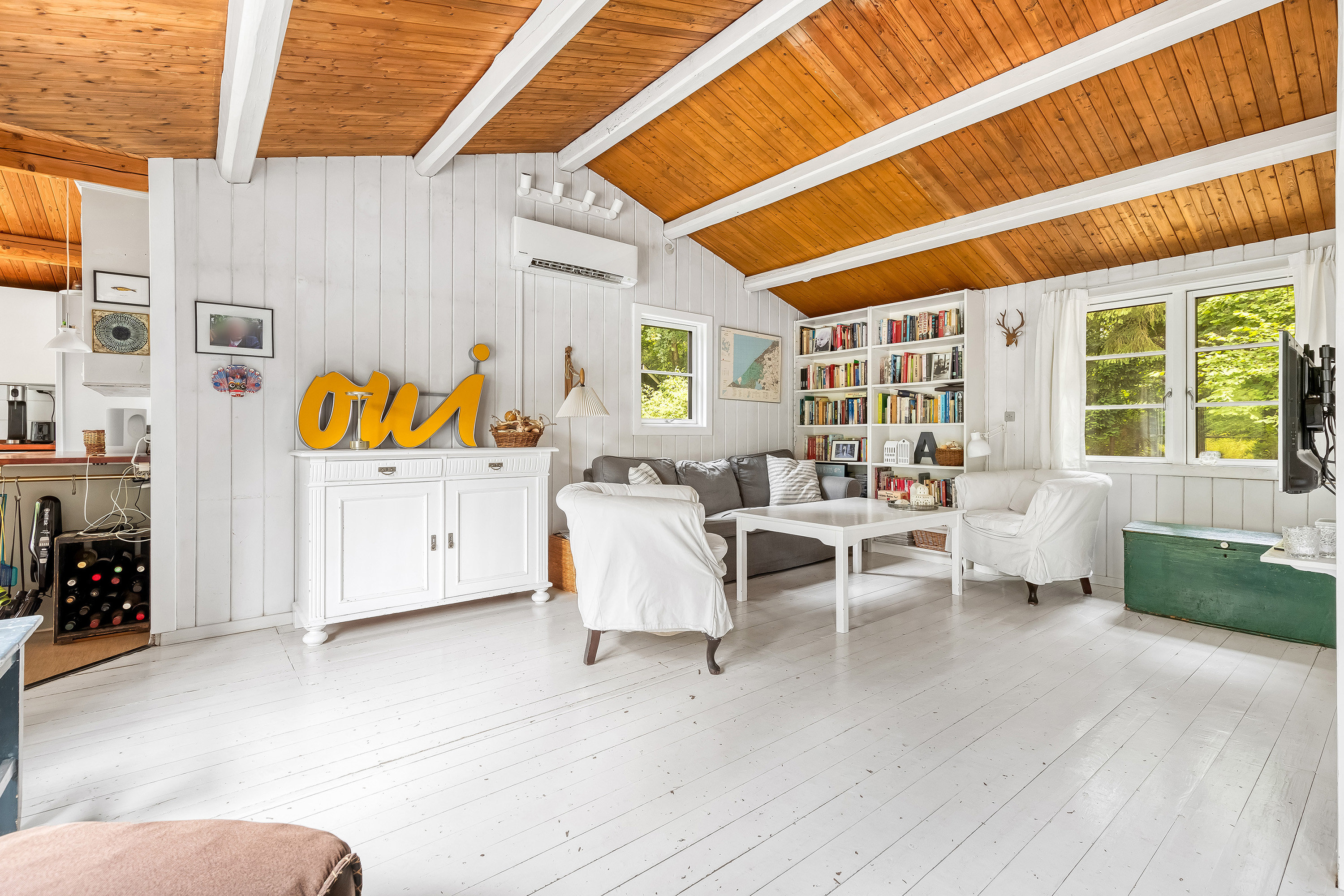 Fremhævet stue billede i fuldskærmstilstand. Billede af Tvede Linds Vej 7, Tibirke Sand, 3300 Frederiksværk