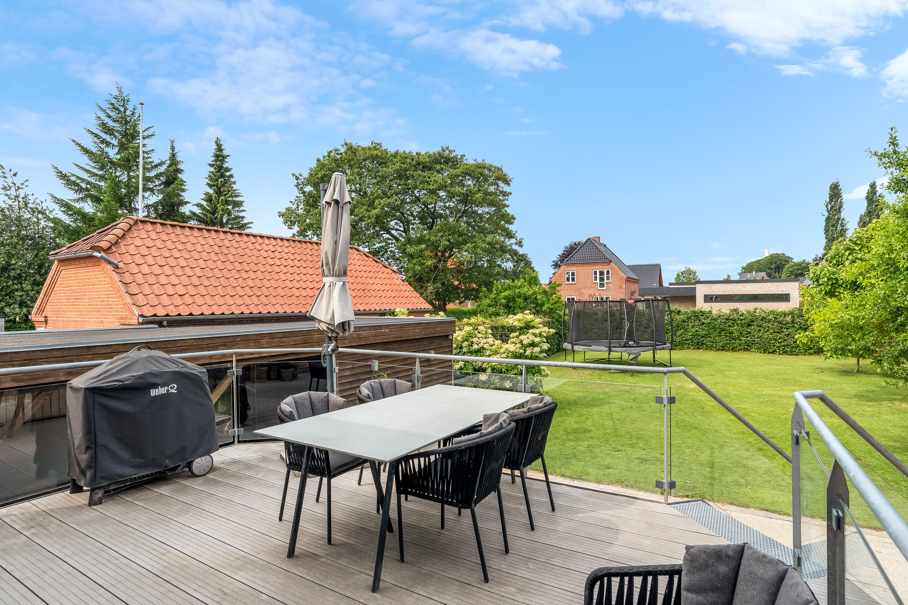 Fremhævet terrasse billede i fuldskærmstilstand. Billede af Åglimt 12, 7500 Holstebro