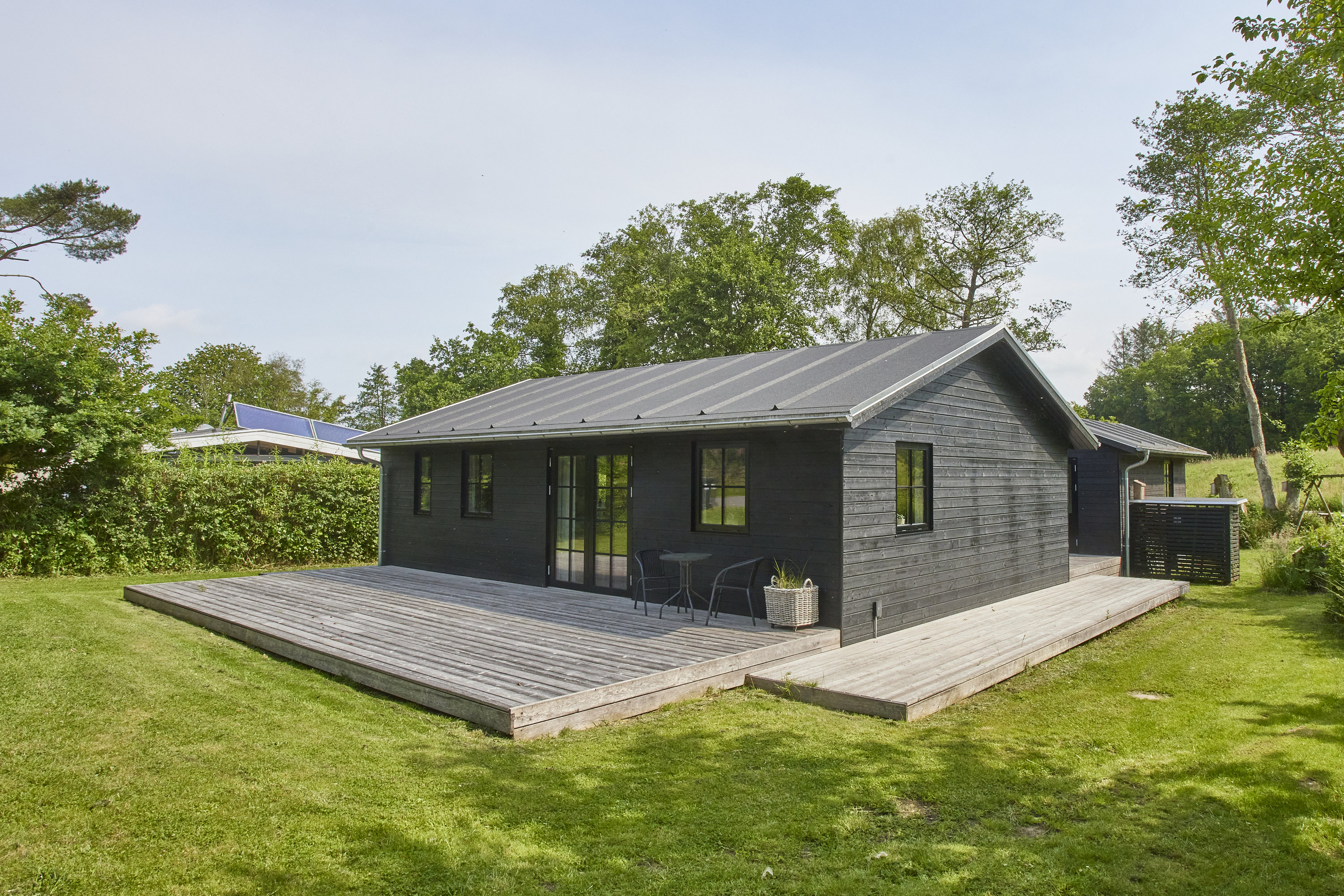 Fremhævet terrasse billede i fuldskærmstilstand. Billede af Vædebrovej 16, 8660 Skanderborg