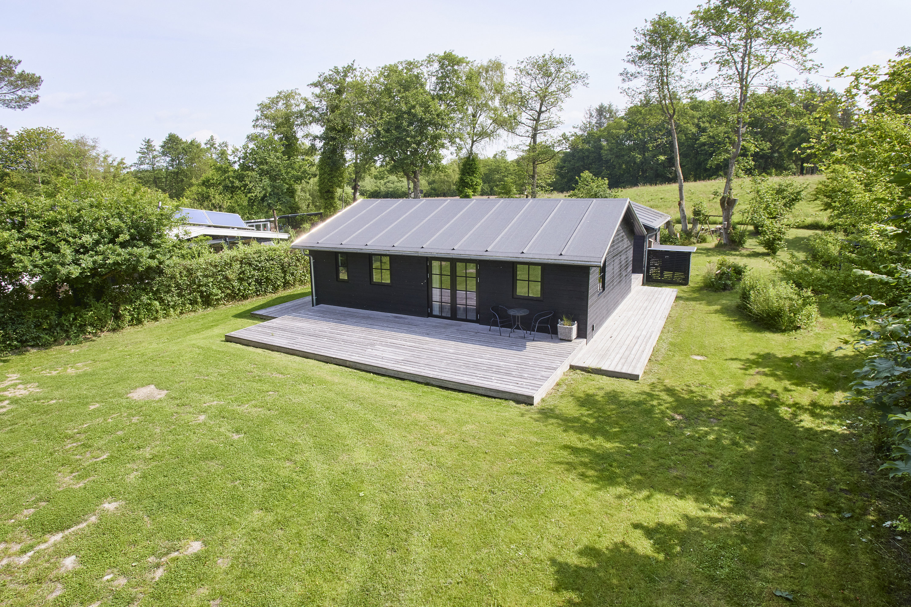 Fremhævet terrasse billede i fuldskærmstilstand. Billede af Vædebrovej 16, 8660 Skanderborg