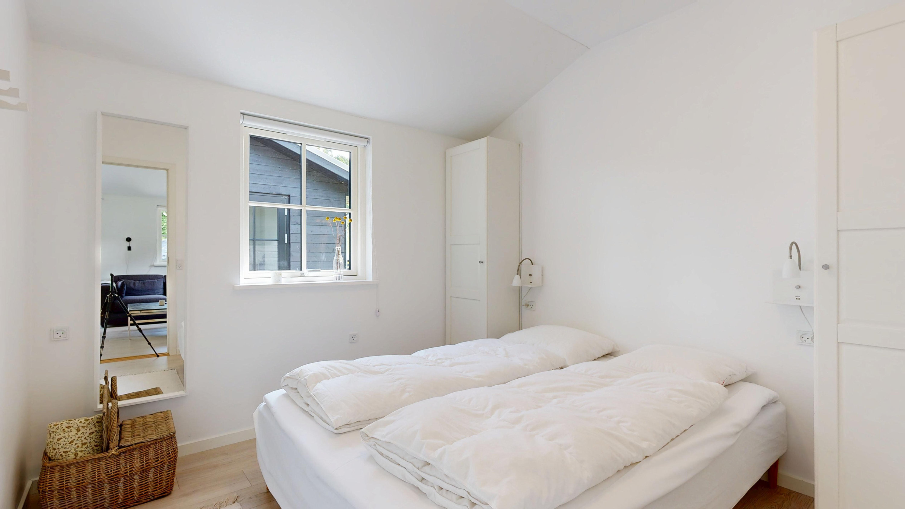 Fremhævet soveværelse billede i fuldskærmstilstand. Billede af Vædebrovej 16, 8660 Skanderborg