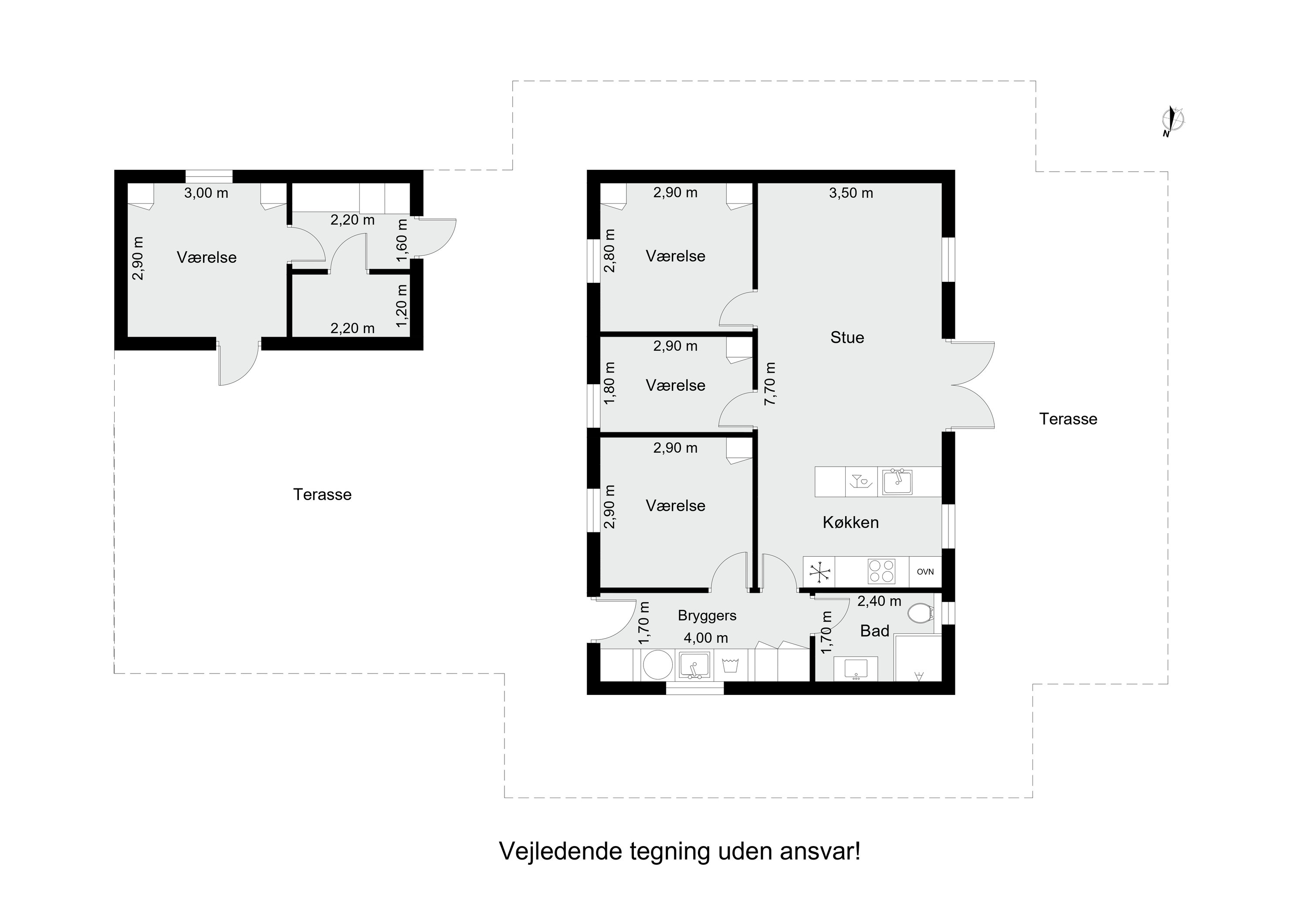 Plantegninger billede af Vædebrovej 16, 8660 Skanderborg