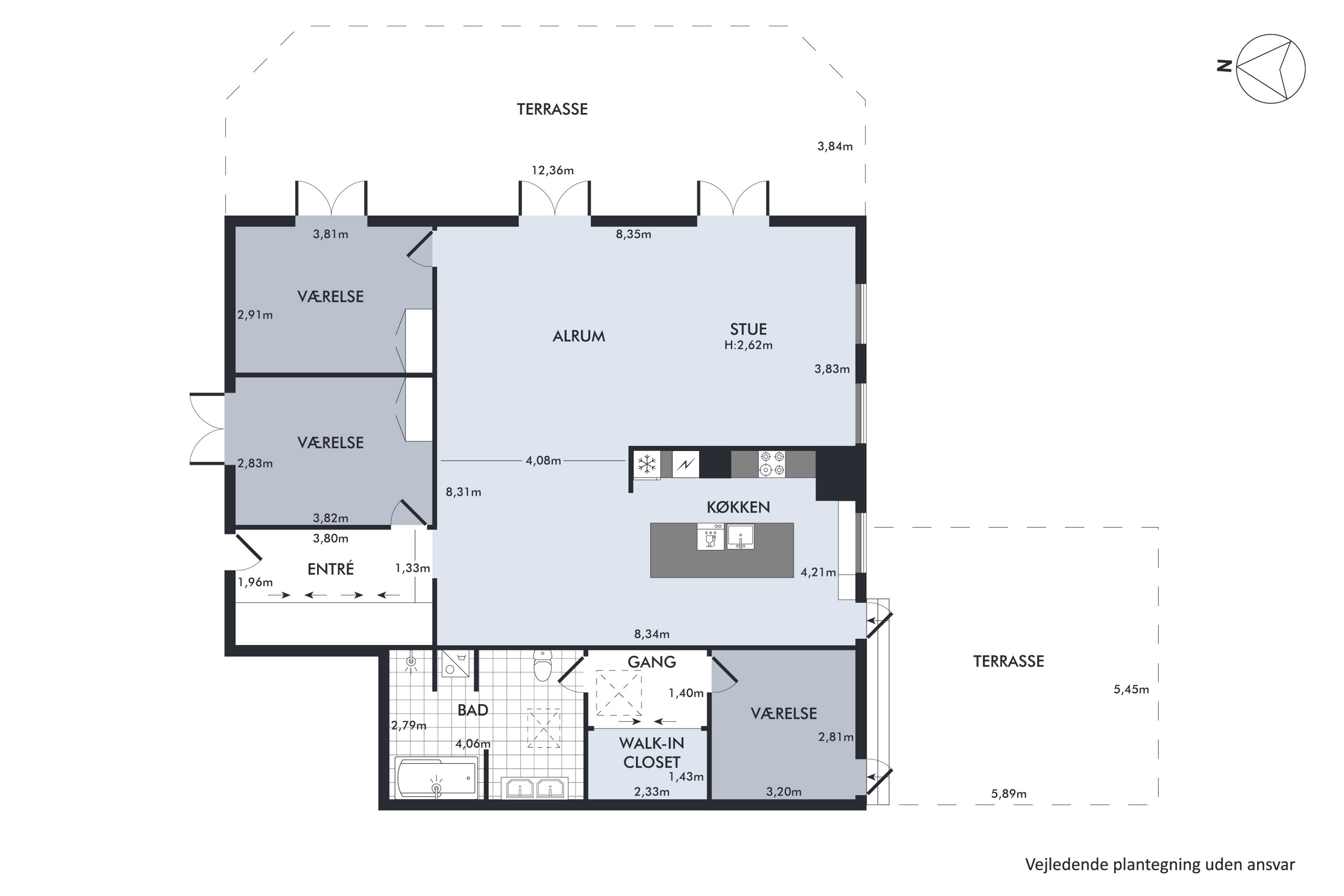 Plantegninger billede af Gentoftegade 35, 2. 1., 2820 Gentofte