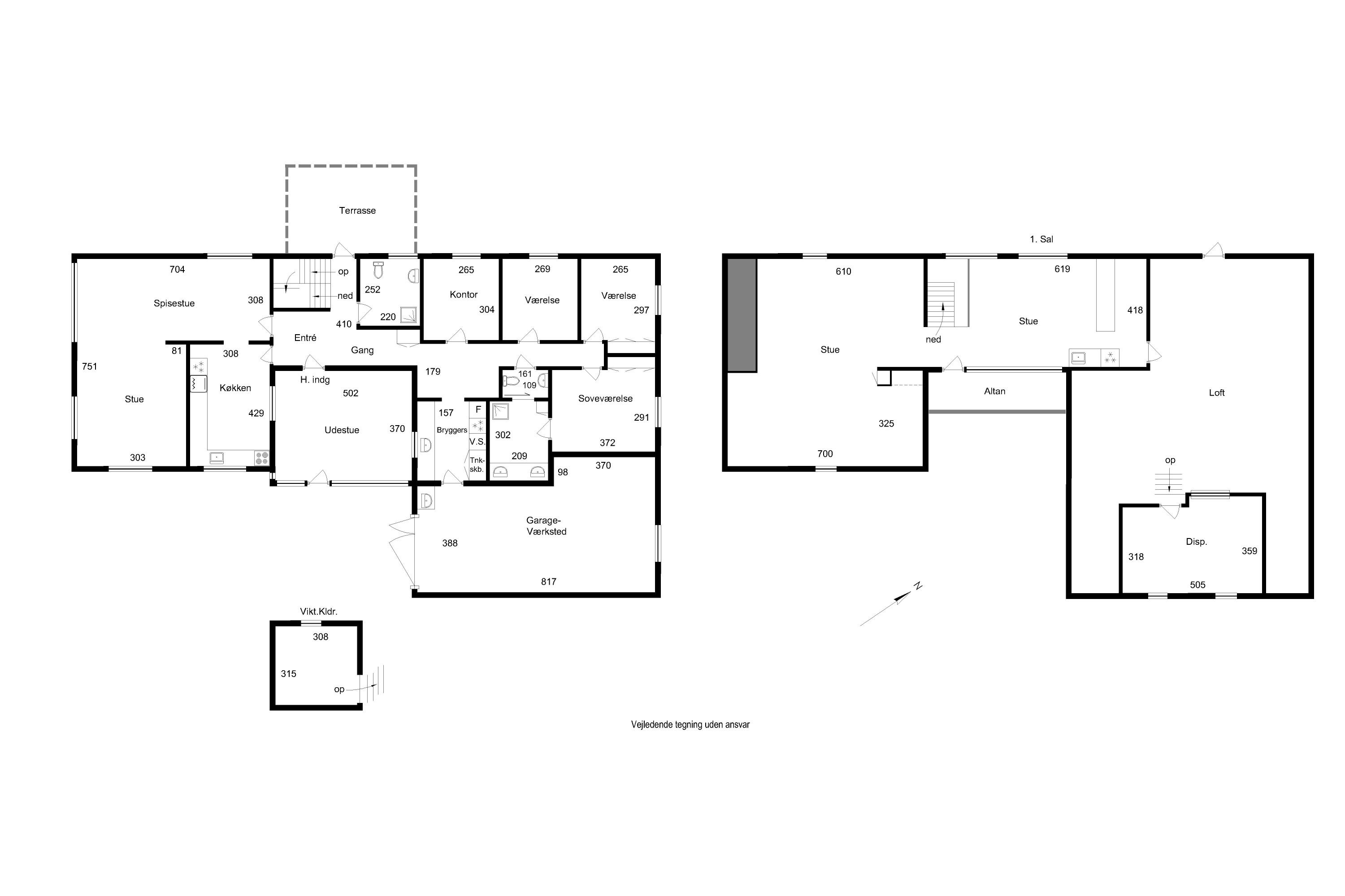 Plantegninger billede af Rugårdsvej 159, Brenderup, 5464 Brenderup Fyn