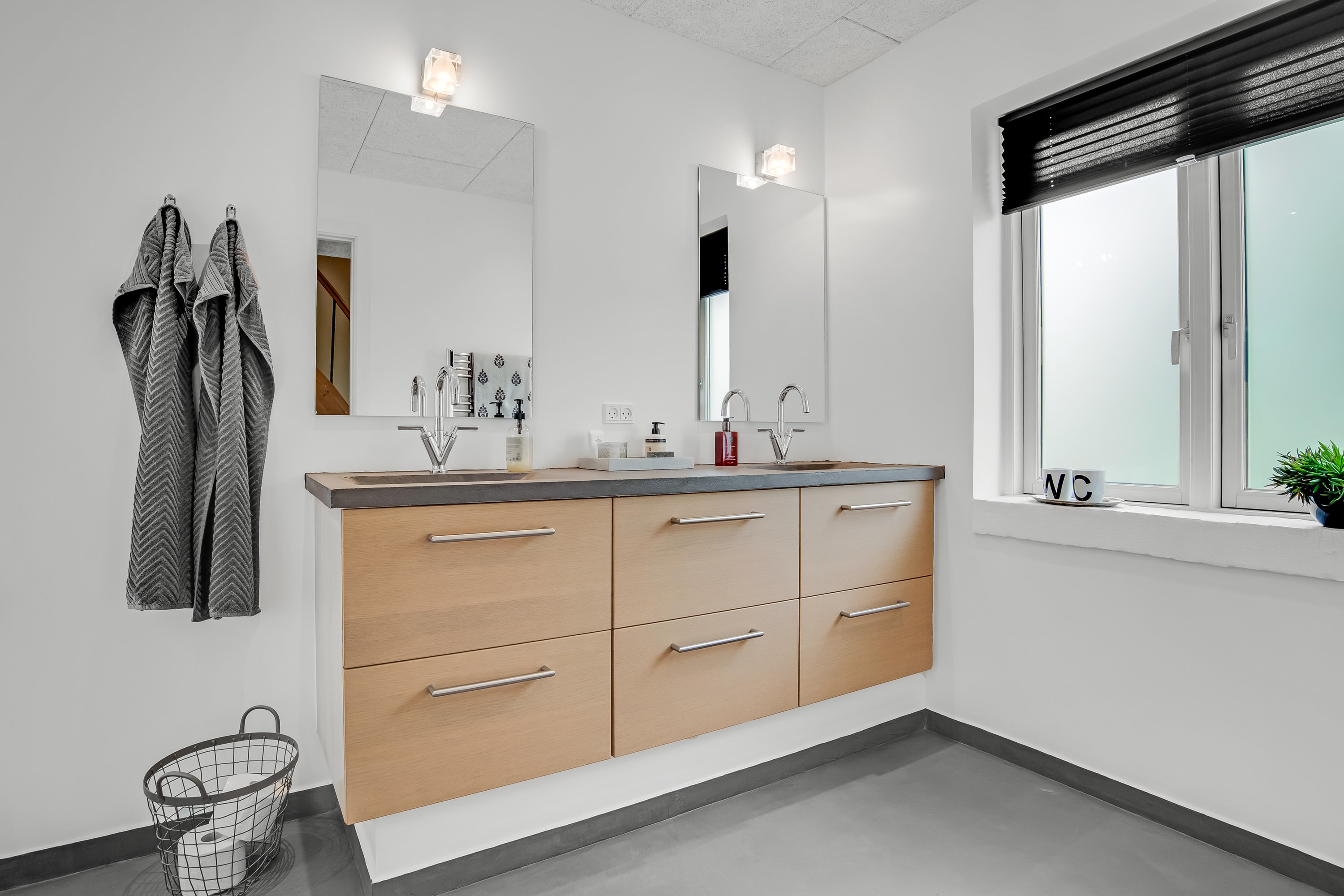 Fremhævet badeværelse billede i fuldskærmstilstand. Billede af Lægårdvej 59, 7500 Holstebro