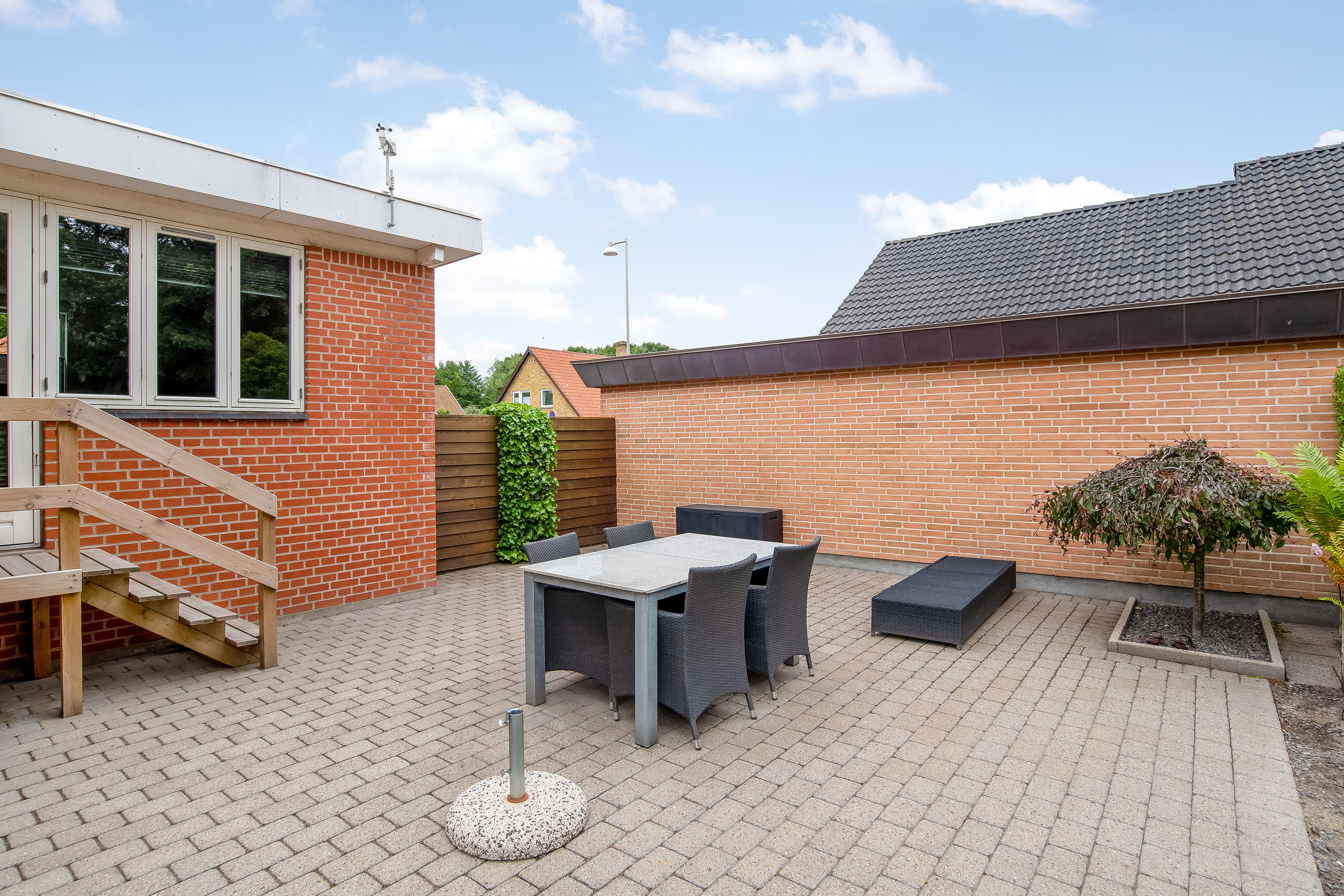 Fremhævet terrasse billede i fuldskærmstilstand. Billede af Lægårdvej 59, 7500 Holstebro