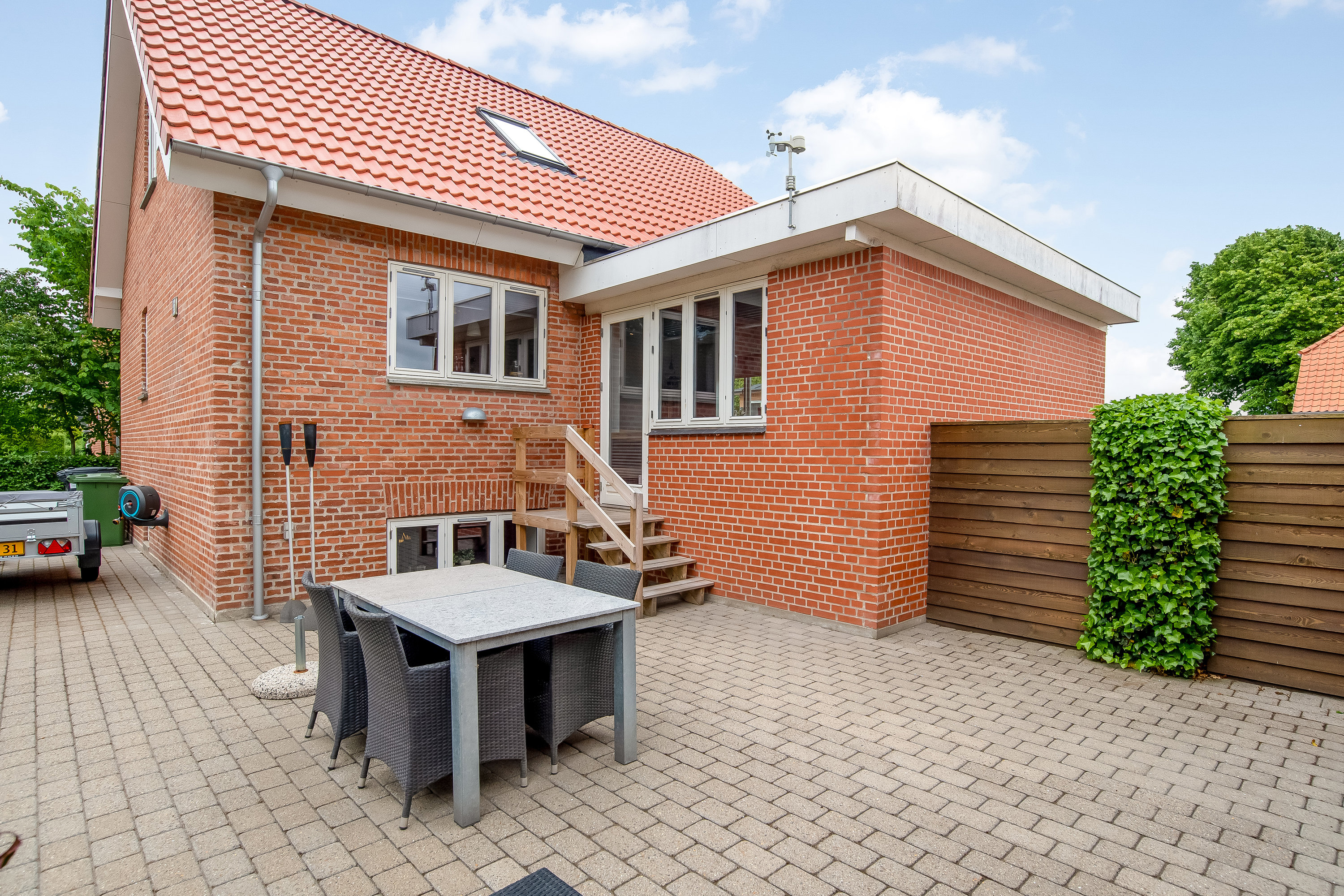 Fremhævet terrasse billede i fuldskærmstilstand. Billede af Lægårdvej 59, 7500 Holstebro