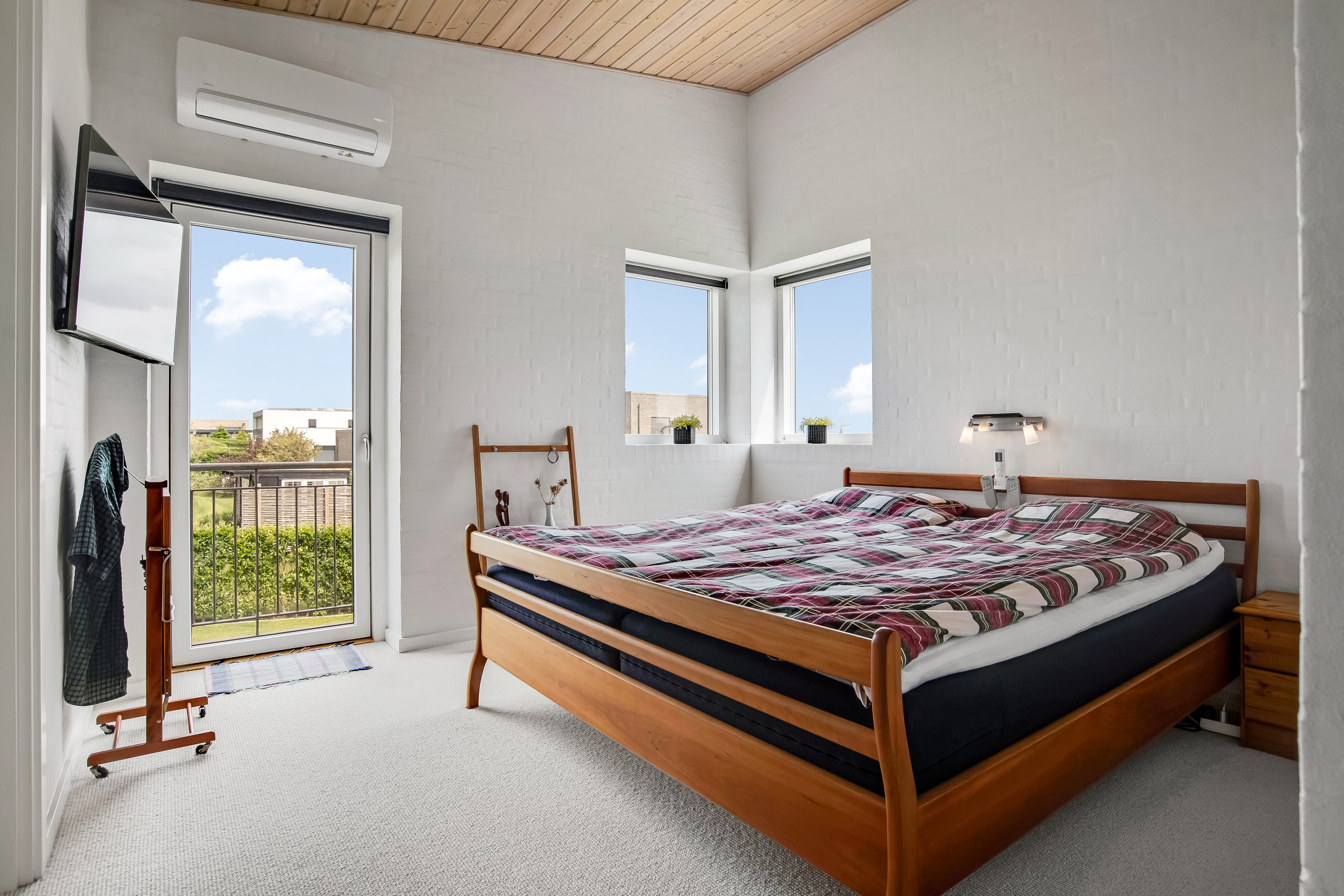 Fremhævet soveværelse billede i fuldskærmstilstand. Billede af Kjelding Høj 34, 7600 Struer