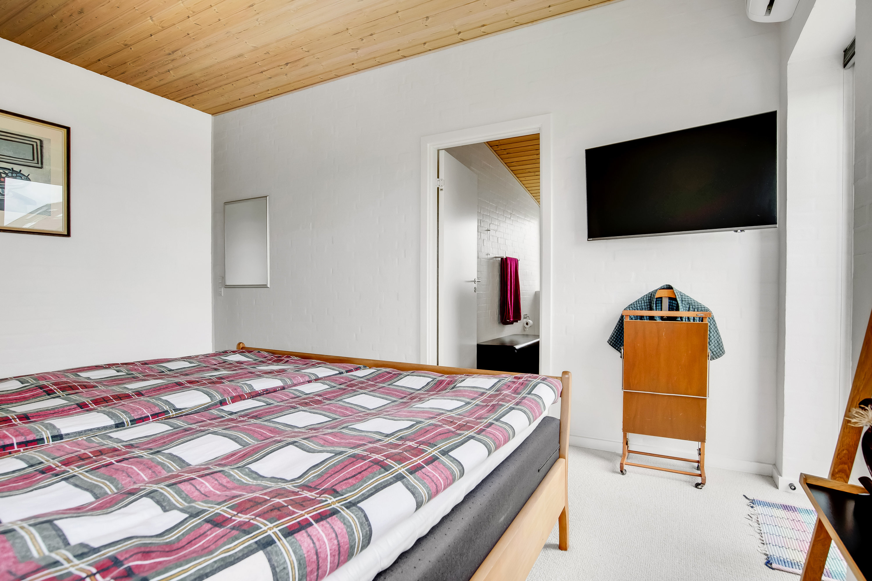 Fremhævet soveværelse billede i fuldskærmstilstand. Billede af Kjelding Høj 34, 7600 Struer