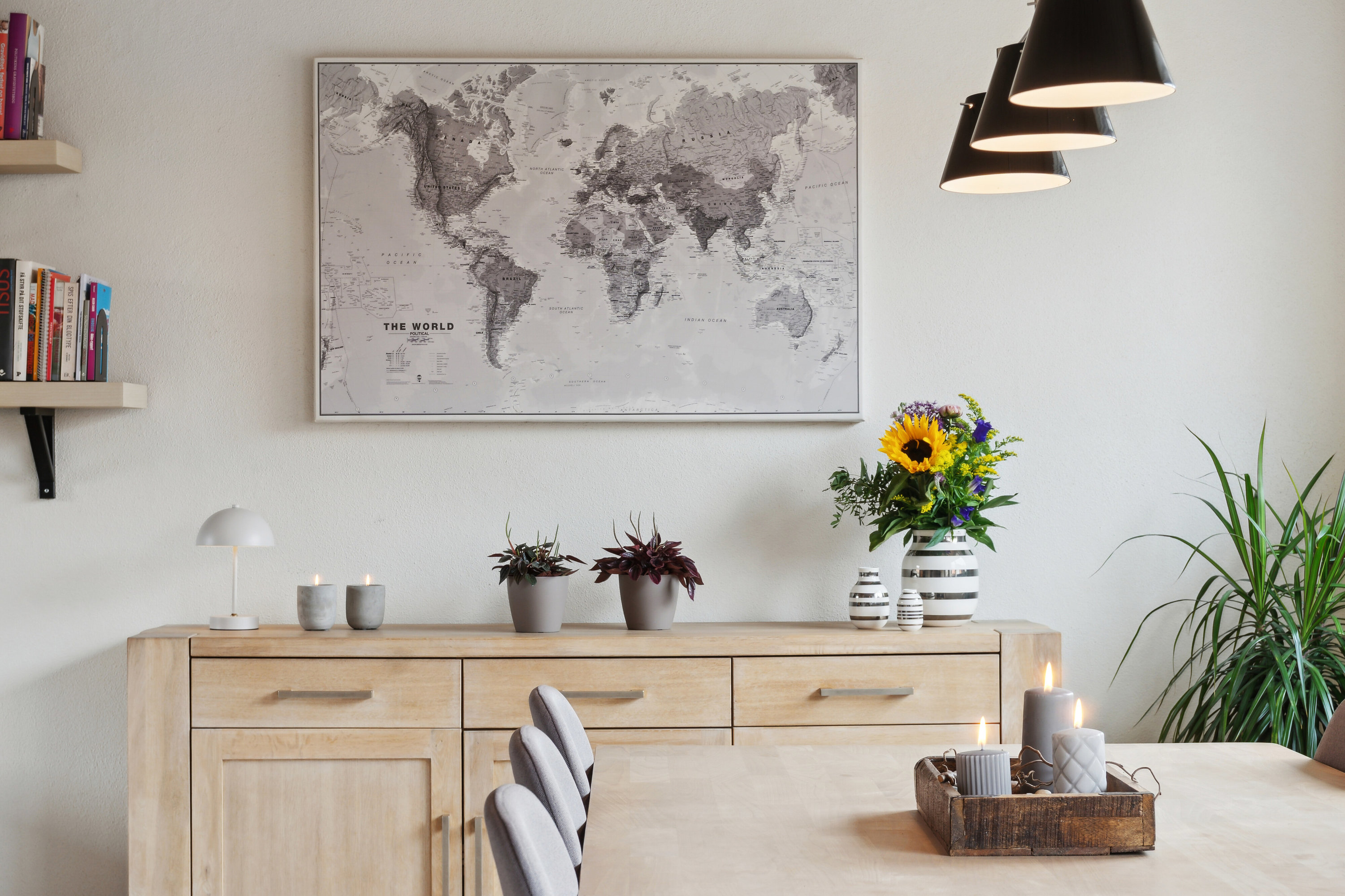 Fremhævet spisestue billede i fuldskærmstilstand. Billede af Hovedgaden 57, 7752 Snedsted