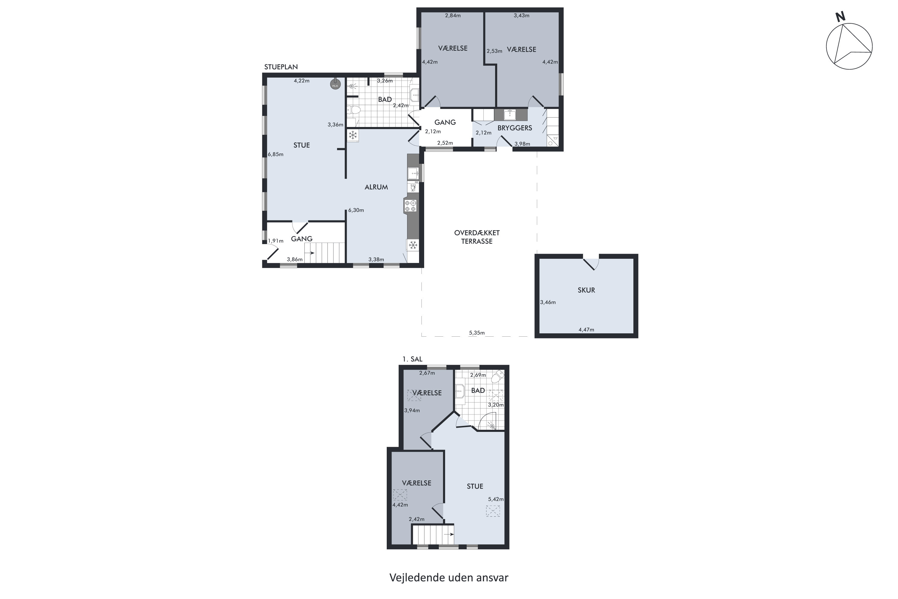 Plantegninger billede af Kværsgade 38, Kværs, 6300 Gråsten