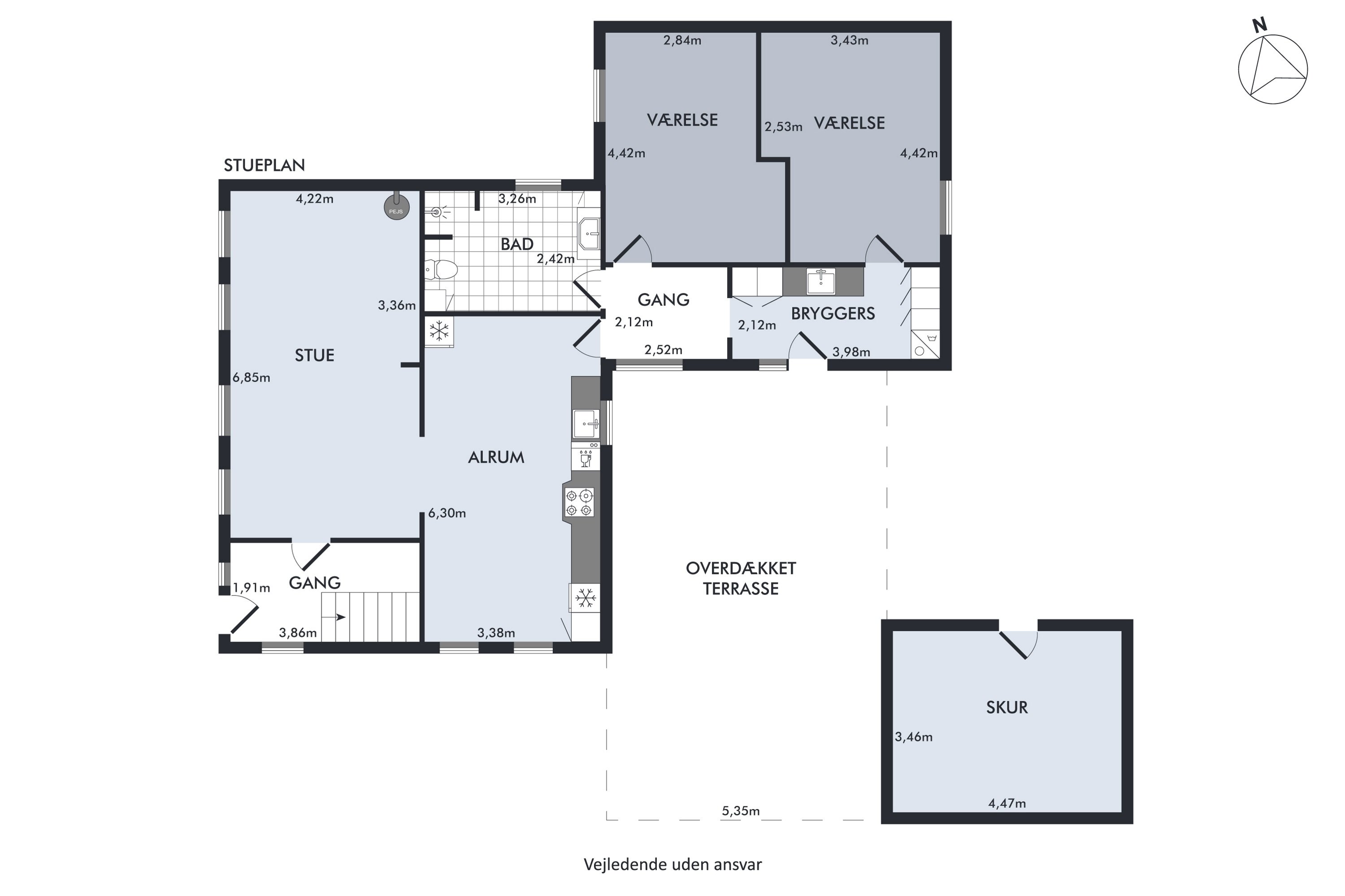 Plantegninger billede af Kværsgade 38, Kværs, 6300 Gråsten