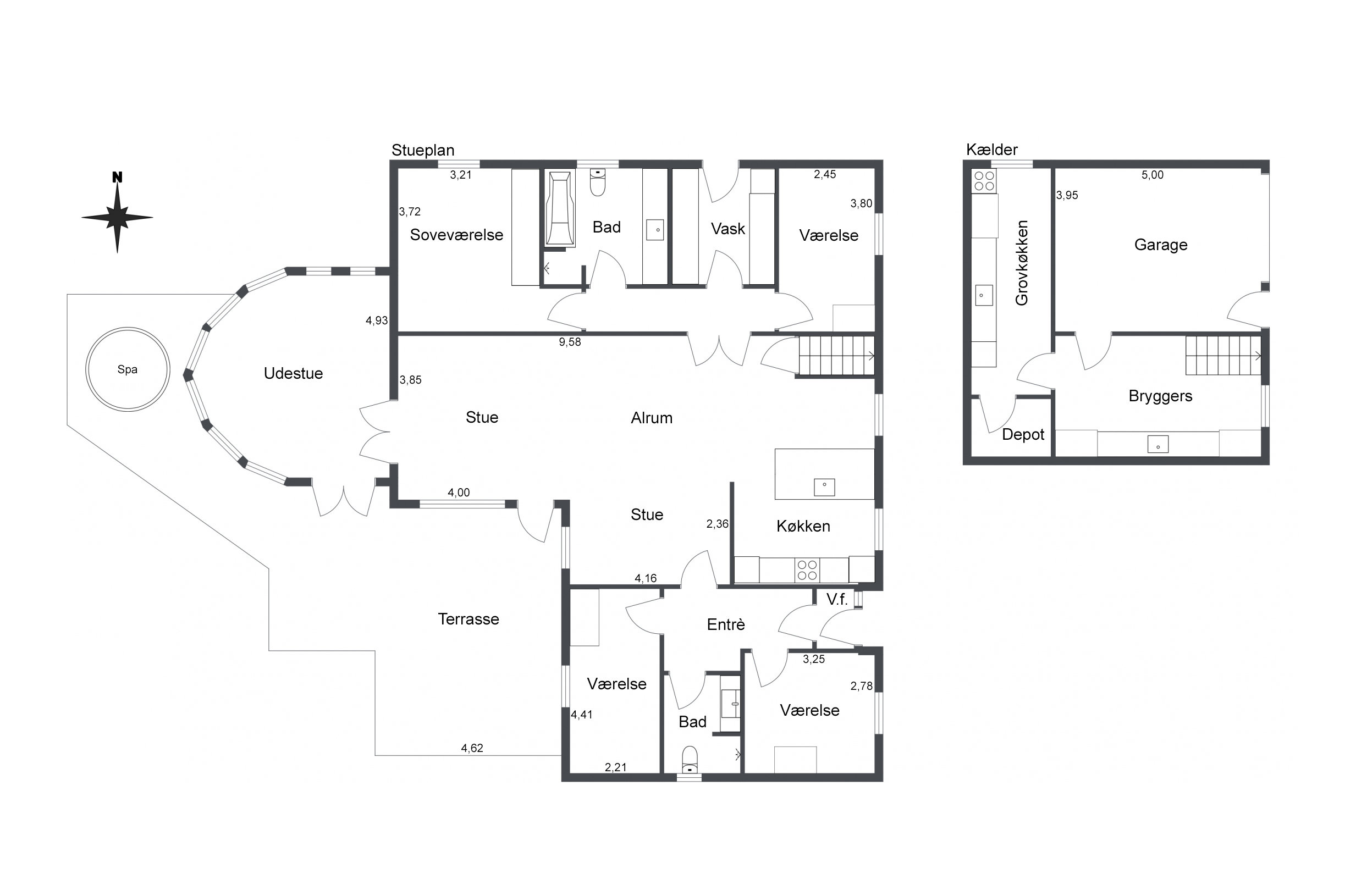 Plantegninger billede af Blomstervænget 11, 9750 Østervrå