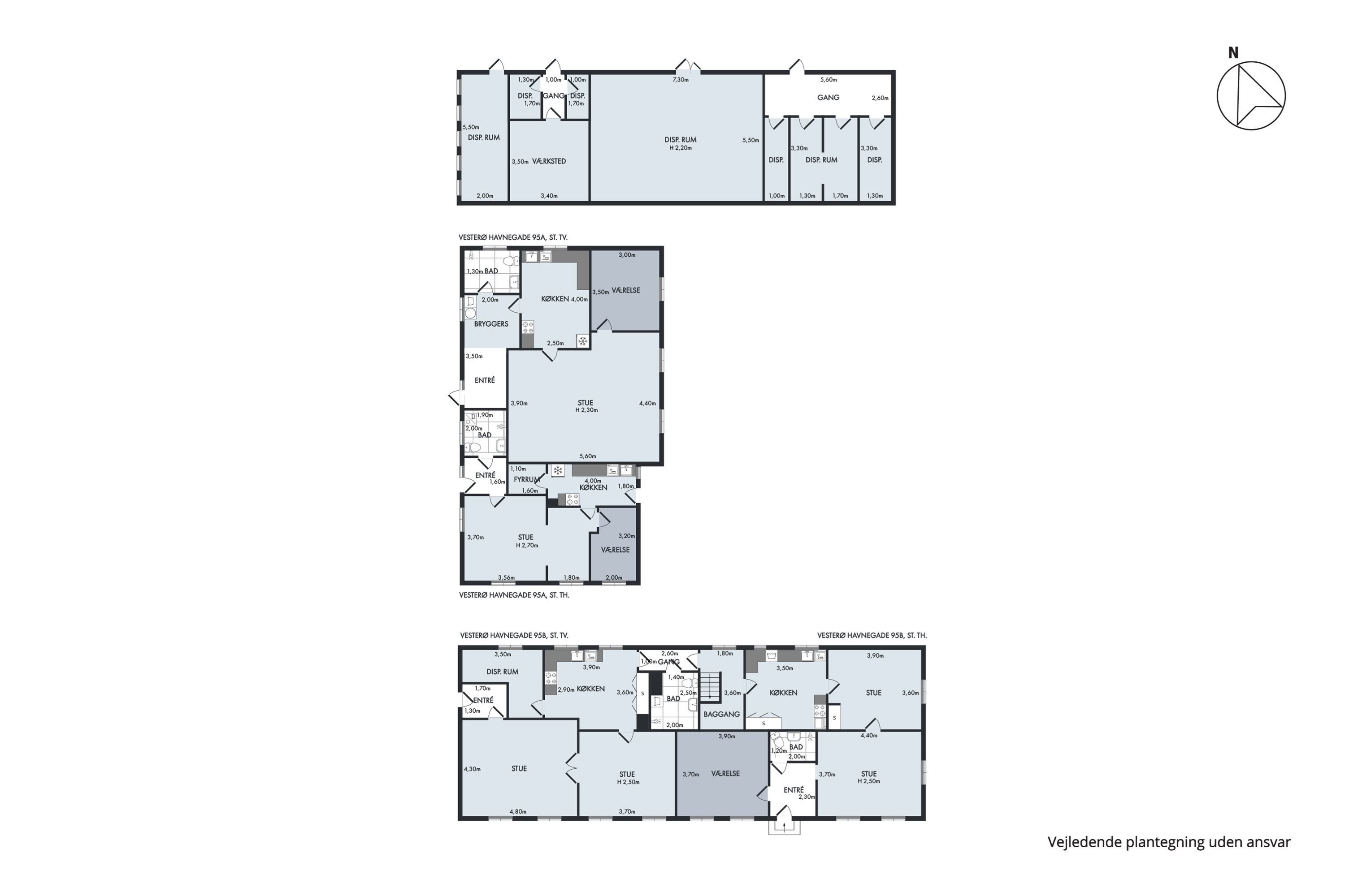 Plantegninger billede af Vesterø Havnegade 95, Vesterø Havn, 9940 Læsø