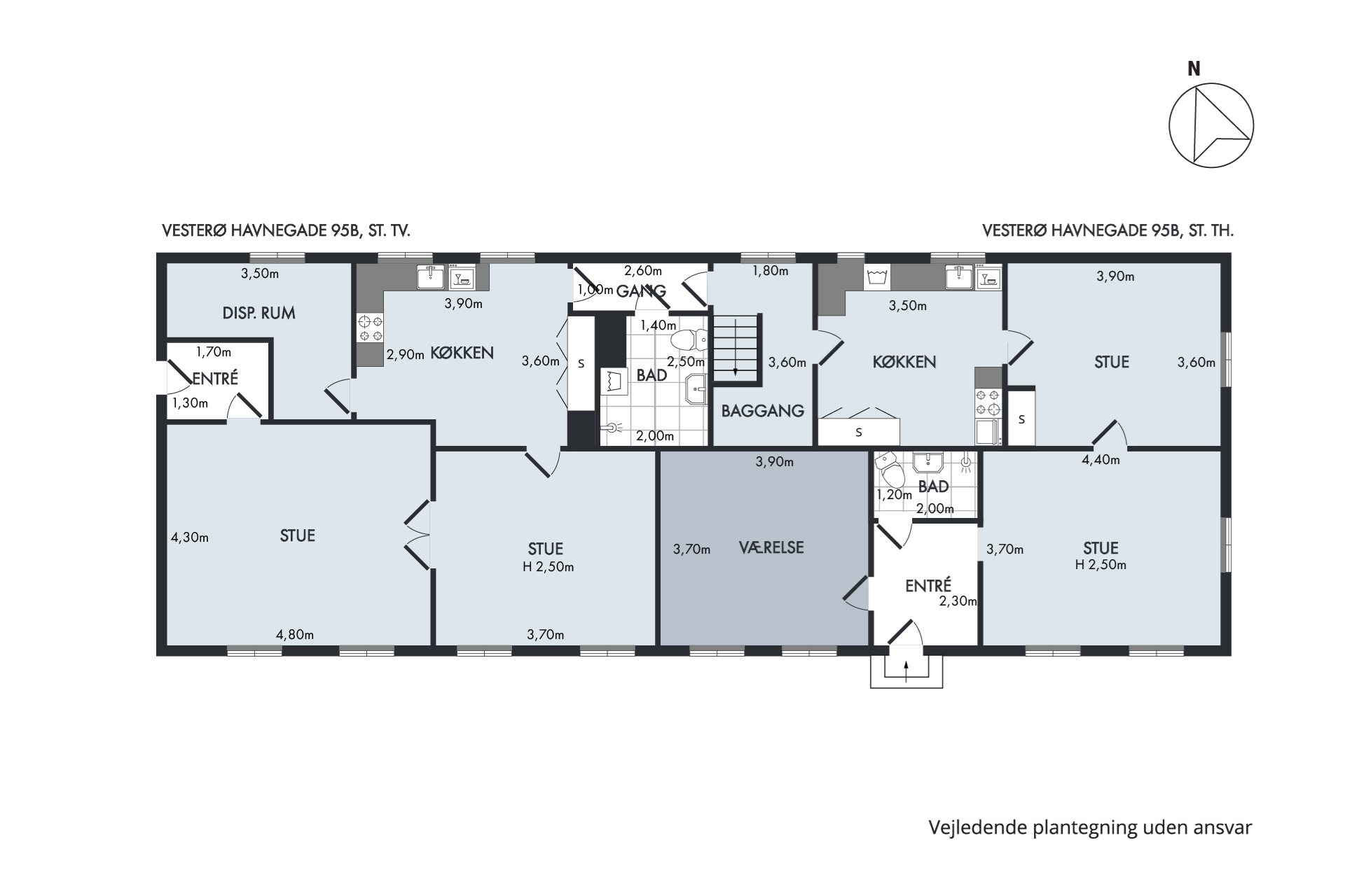 Plantegninger billede af Vesterø Havnegade 95, Vesterø Havn, 9940 Læsø
