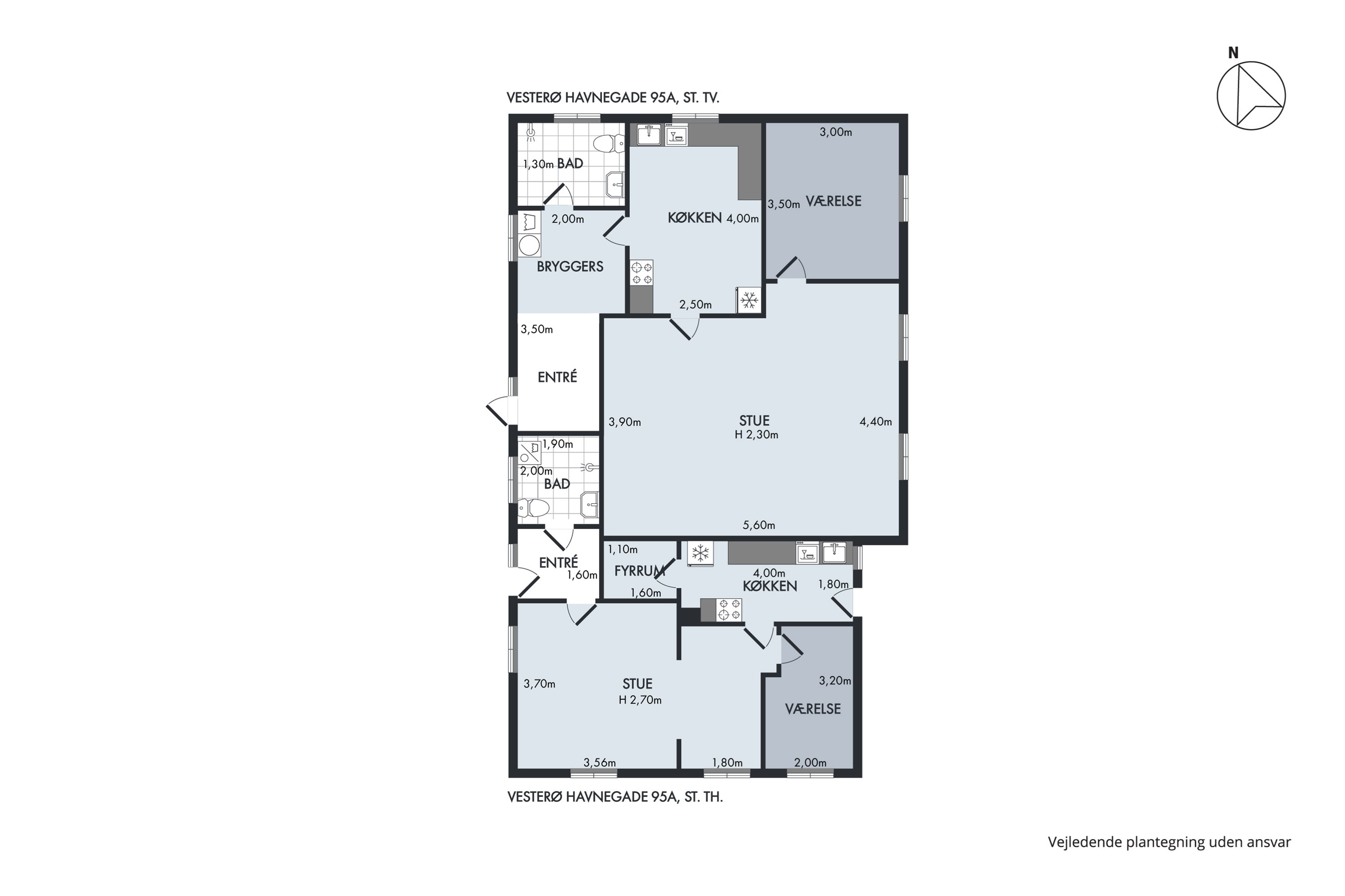 Plantegninger billede af Vesterø Havnegade 95, Vesterø Havn, 9940 Læsø