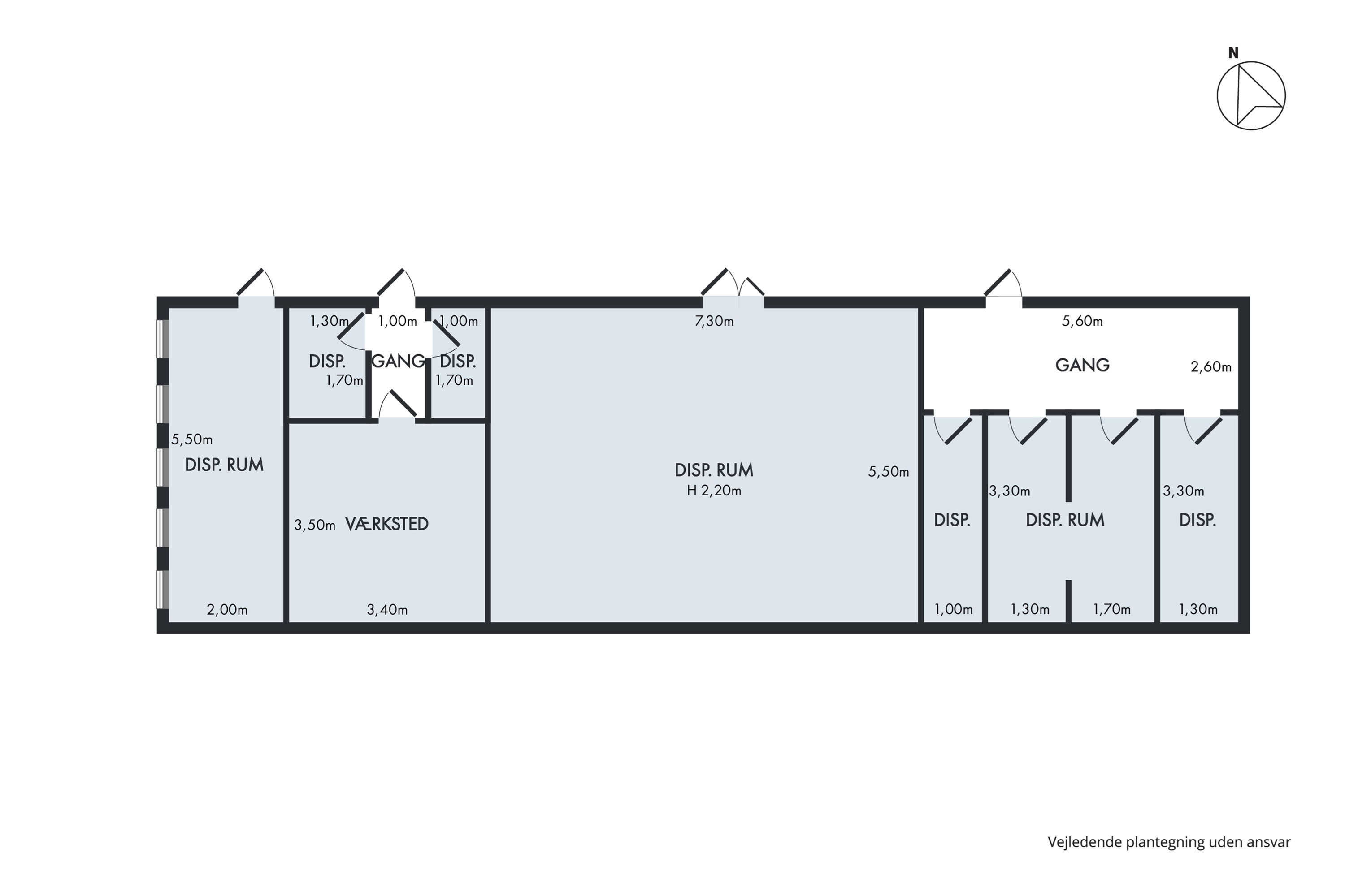 Plantegninger billede af Vesterø Havnegade 95, Vesterø Havn, 9940 Læsø