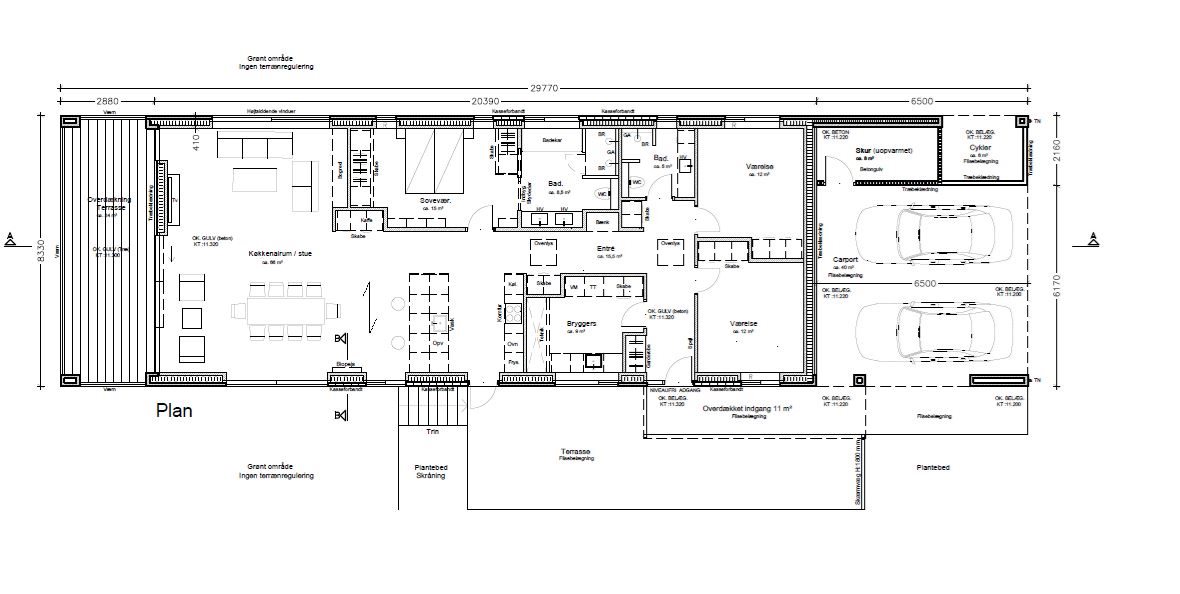 Plantegninger billede af Svinget 8B, 7500 Holstebro